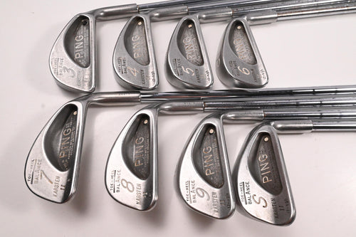 Ping Karsten II Irons / 3-9i+SW / Black Dot / Stiff Flex Ping Karsten ZZ Lite