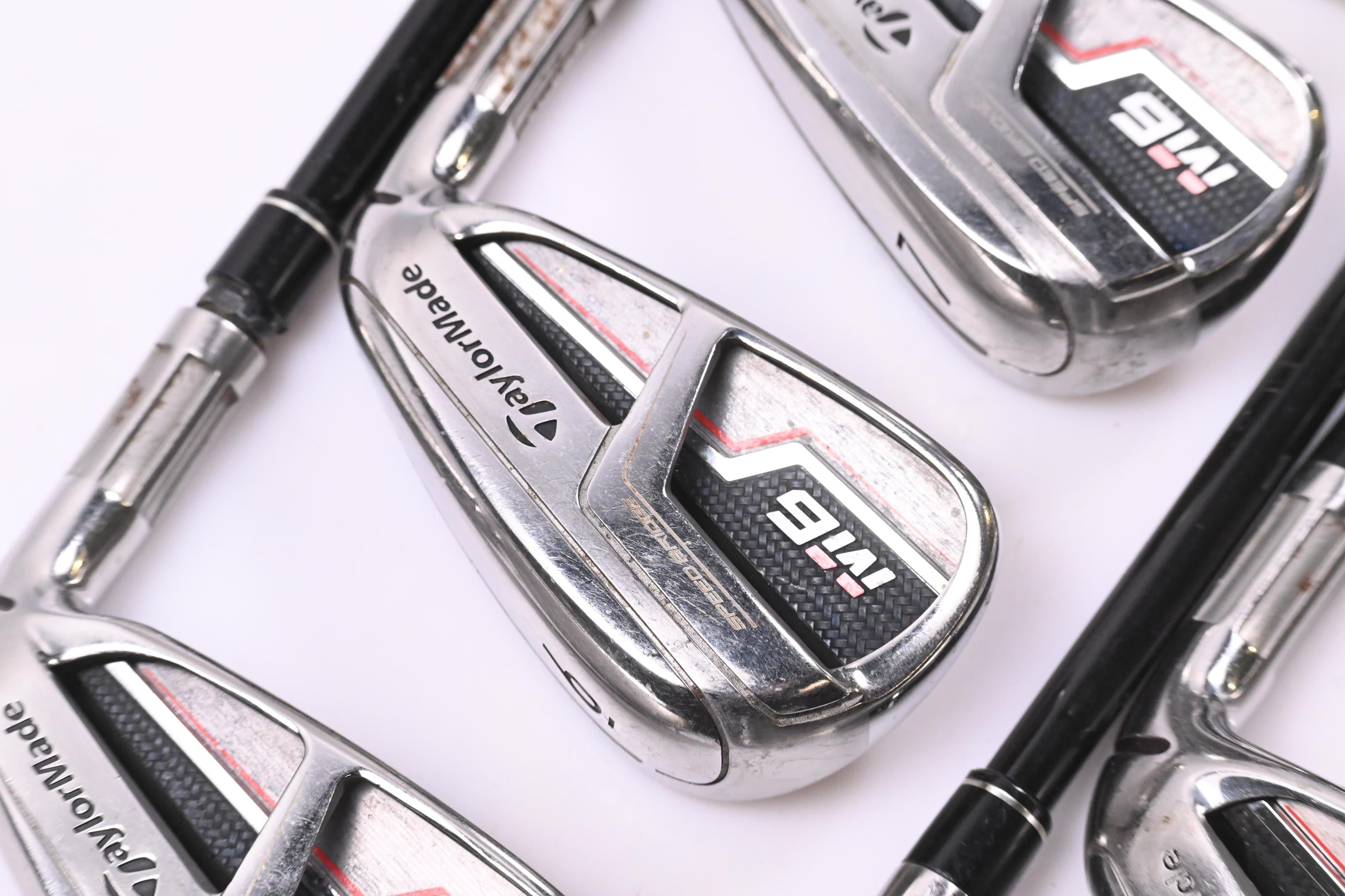 Taylormade M6 Irons / 5-PW+GW+SW / Regular Flex Fujikura Atmos Orange 6