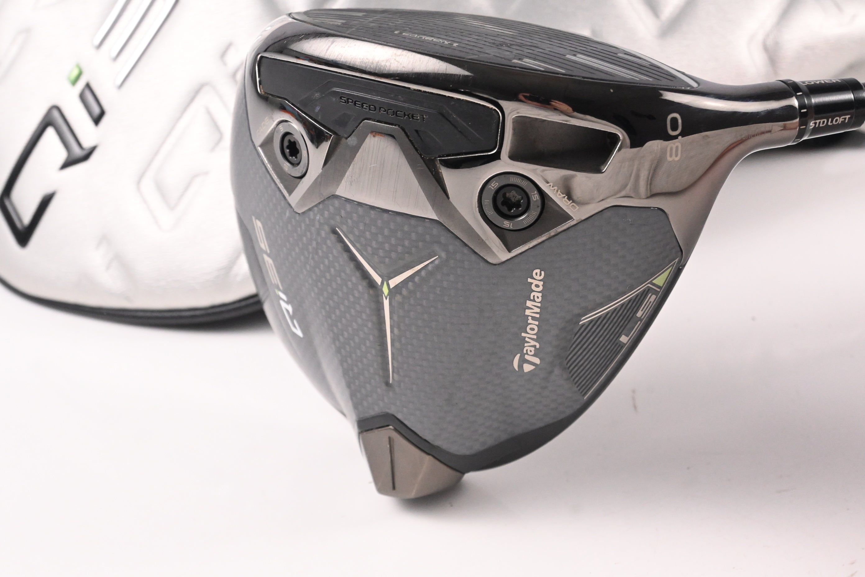Taylormade Qi35 LS Driver / 8 Degree / Stiff Flex Kai'li White 60 Shaft