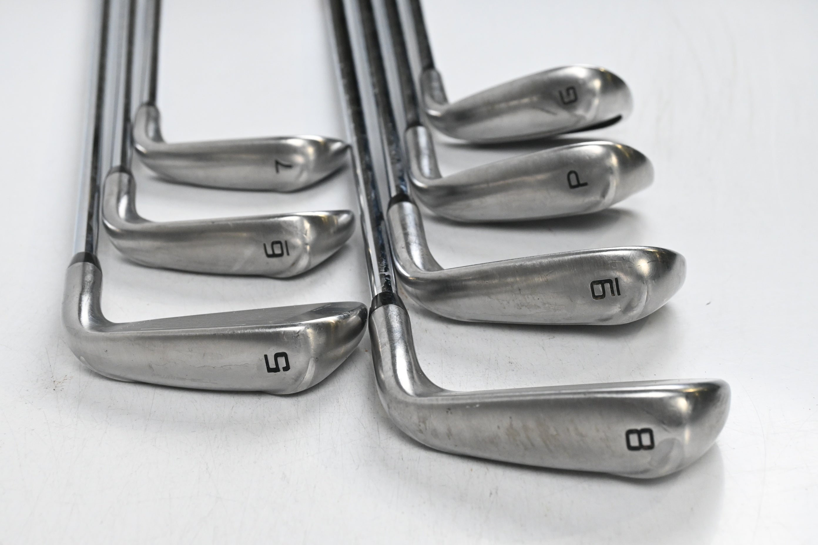 Left Hand Cobra Aerojet Irons / 5-PW+GW / Regular Flex KBS Tour Lite Shafts