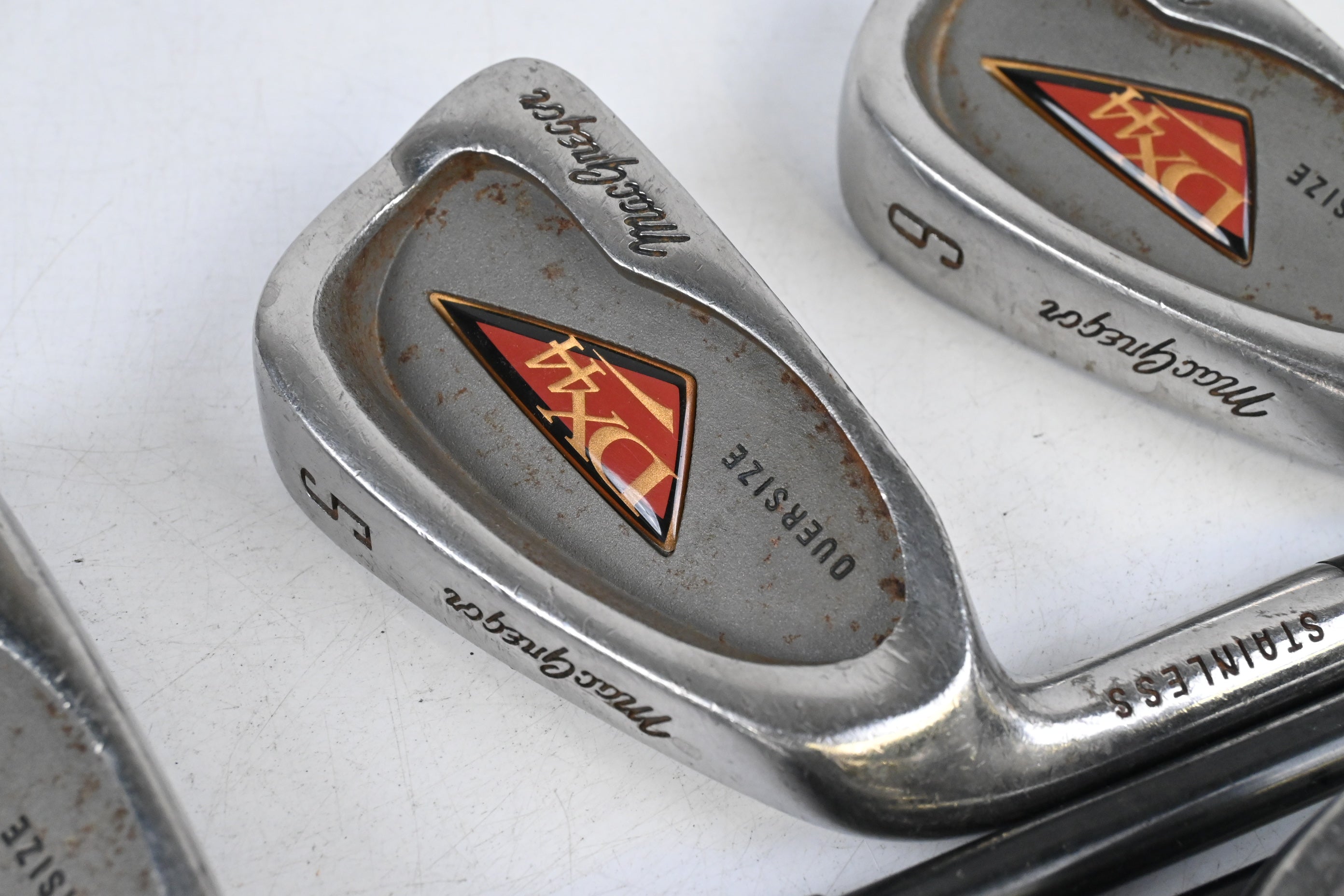 Left Hand MacGregor DX Irons / 3-PW+SW / Regular Flex MacGregor Shafts
