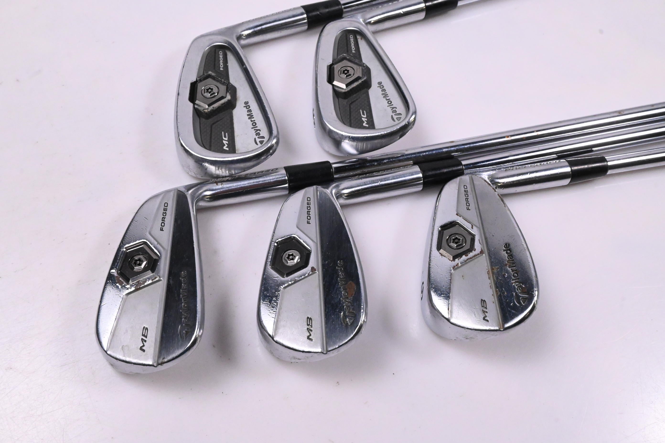 Taylormade Tour Preferred MC/MB 2011 Irons / 5-9i / Stiff Flex Project X Shafts