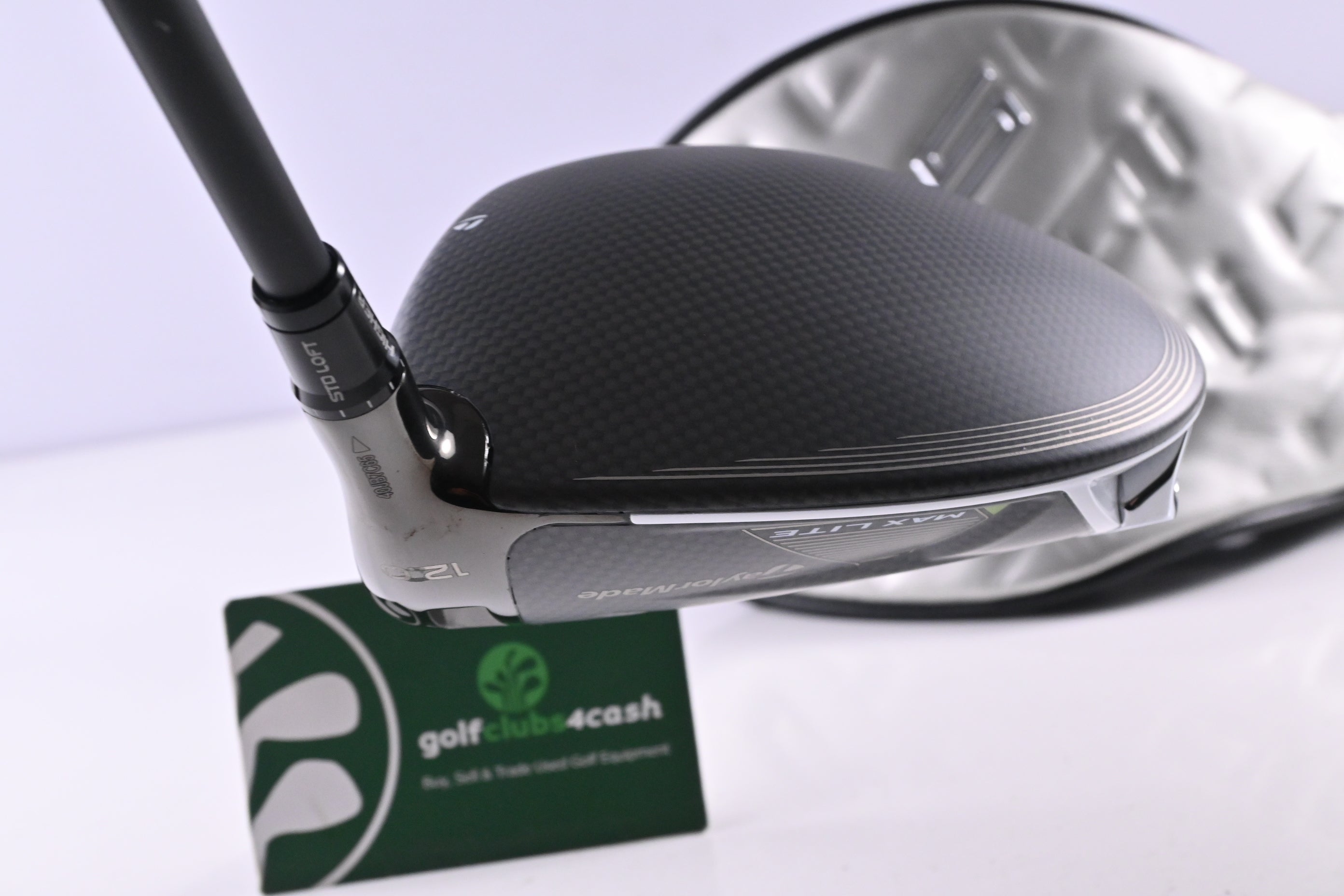 Taylormade Qi35 Max Lite Driver / 12 Degree / Stiff Flex Cypher 2.0 50 Shaft