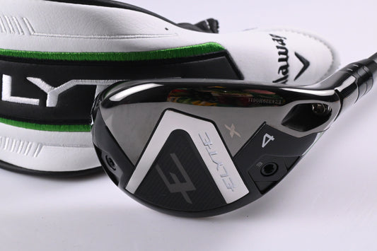 Callaway Elyte X #4 Hybrid / 21 Degree / Senior Flex Vanquish 5 Shaft