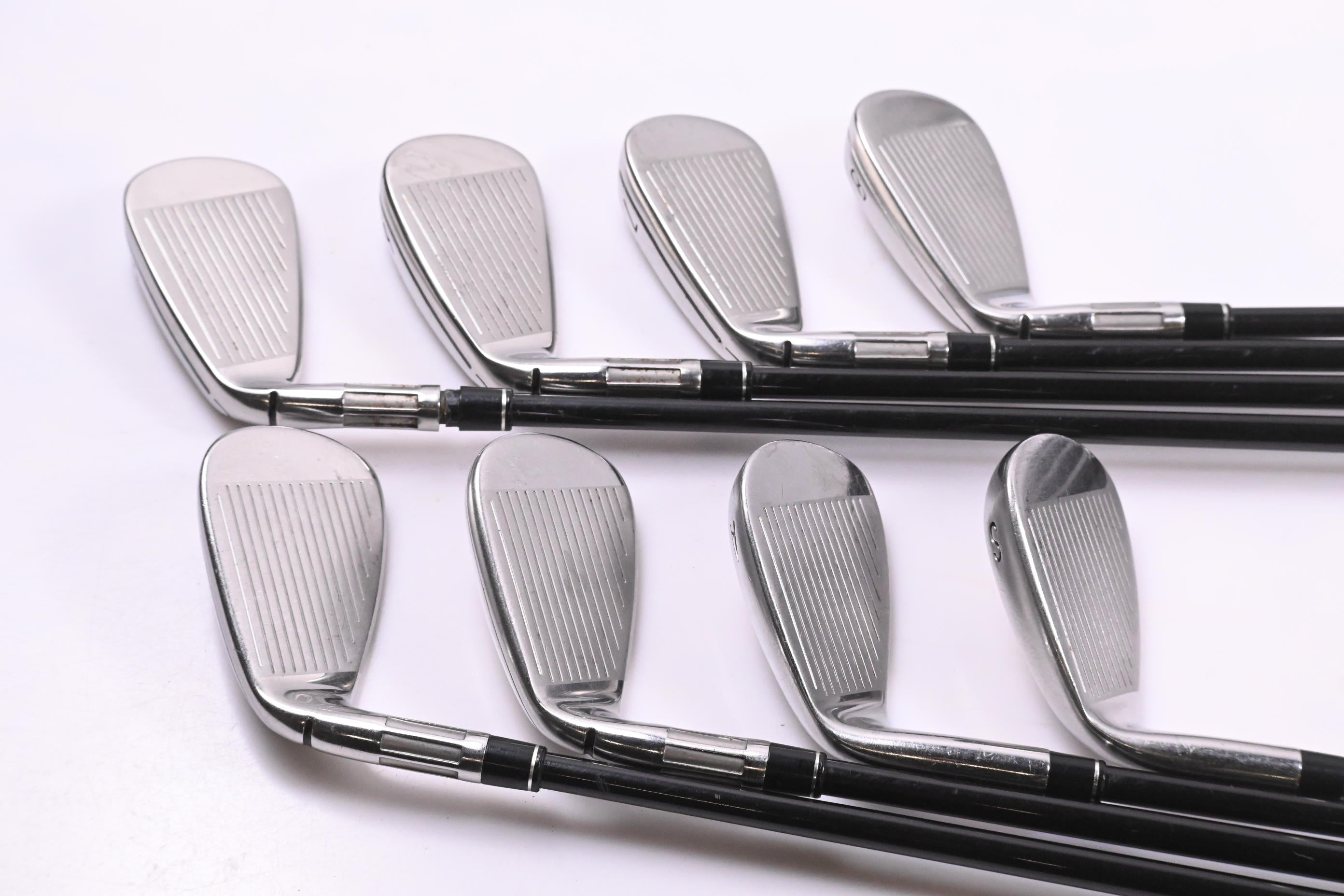 Taylormade M6 Irons / 5-PW+GW+SW / Regular Flex Fujikura Atmos Orange 6