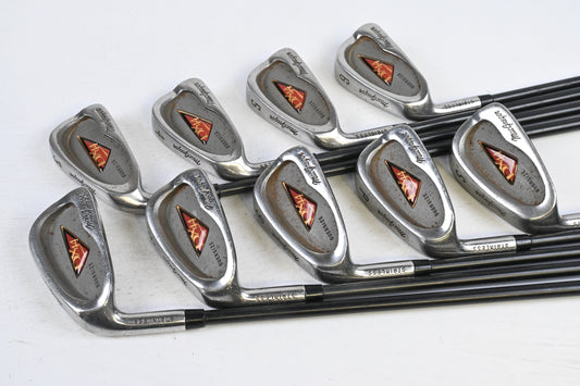 Left Hand MacGregor DX Irons / 3-PW+SW / Regular Flex MacGregor Shafts