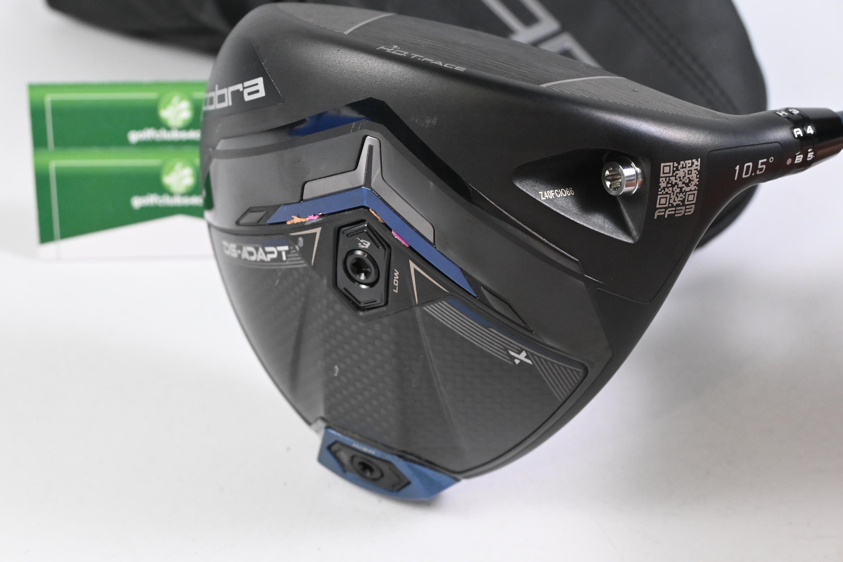 Cobra DS-Adapt X Driver / 10.5 Degree / Stiff Flex Denali Blue 60 Shaft