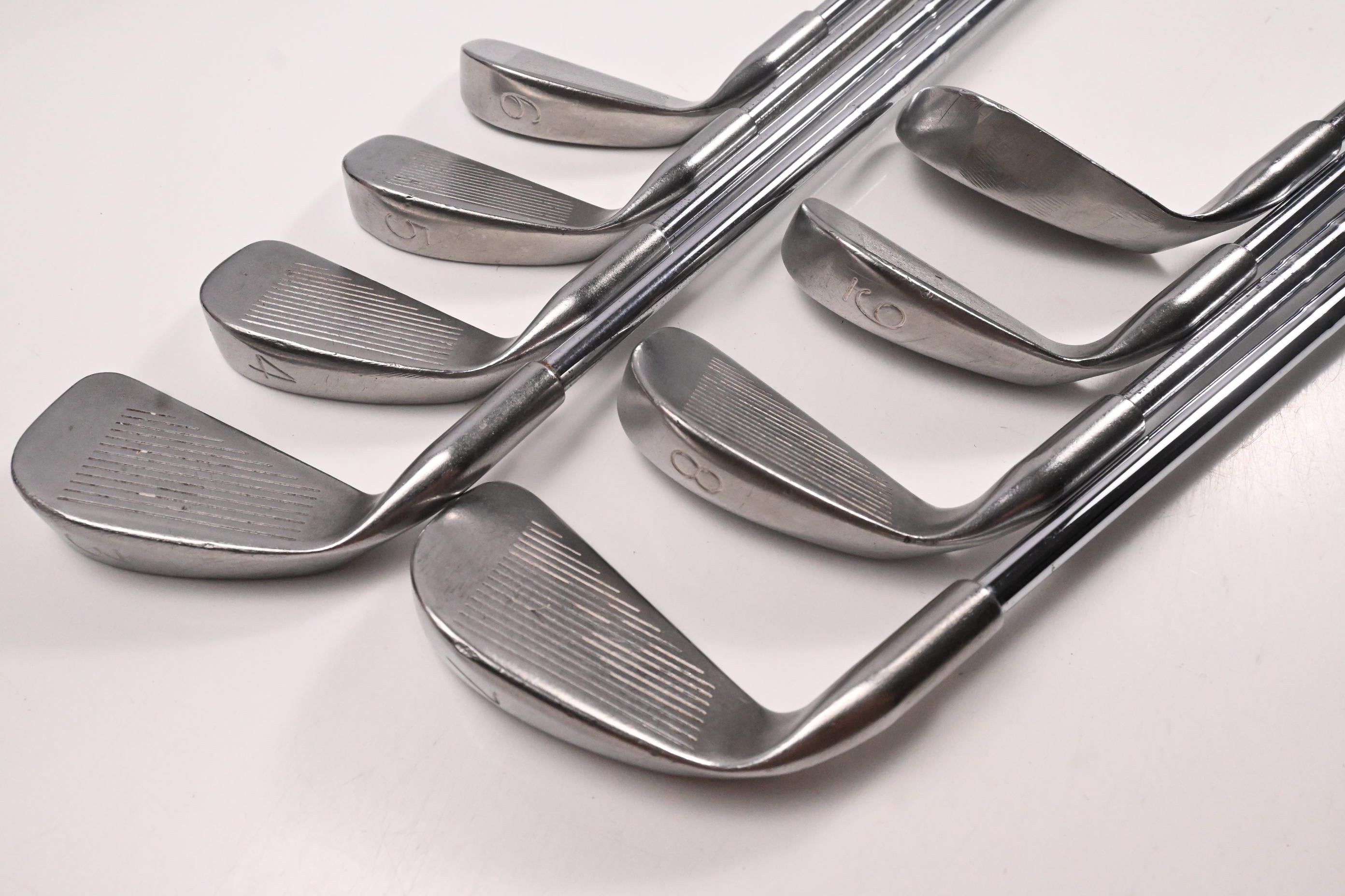 Ping Karsten II Irons / 3-9i+SW / Black Dot / Stiff Flex Ping Karsten ZZ Lite