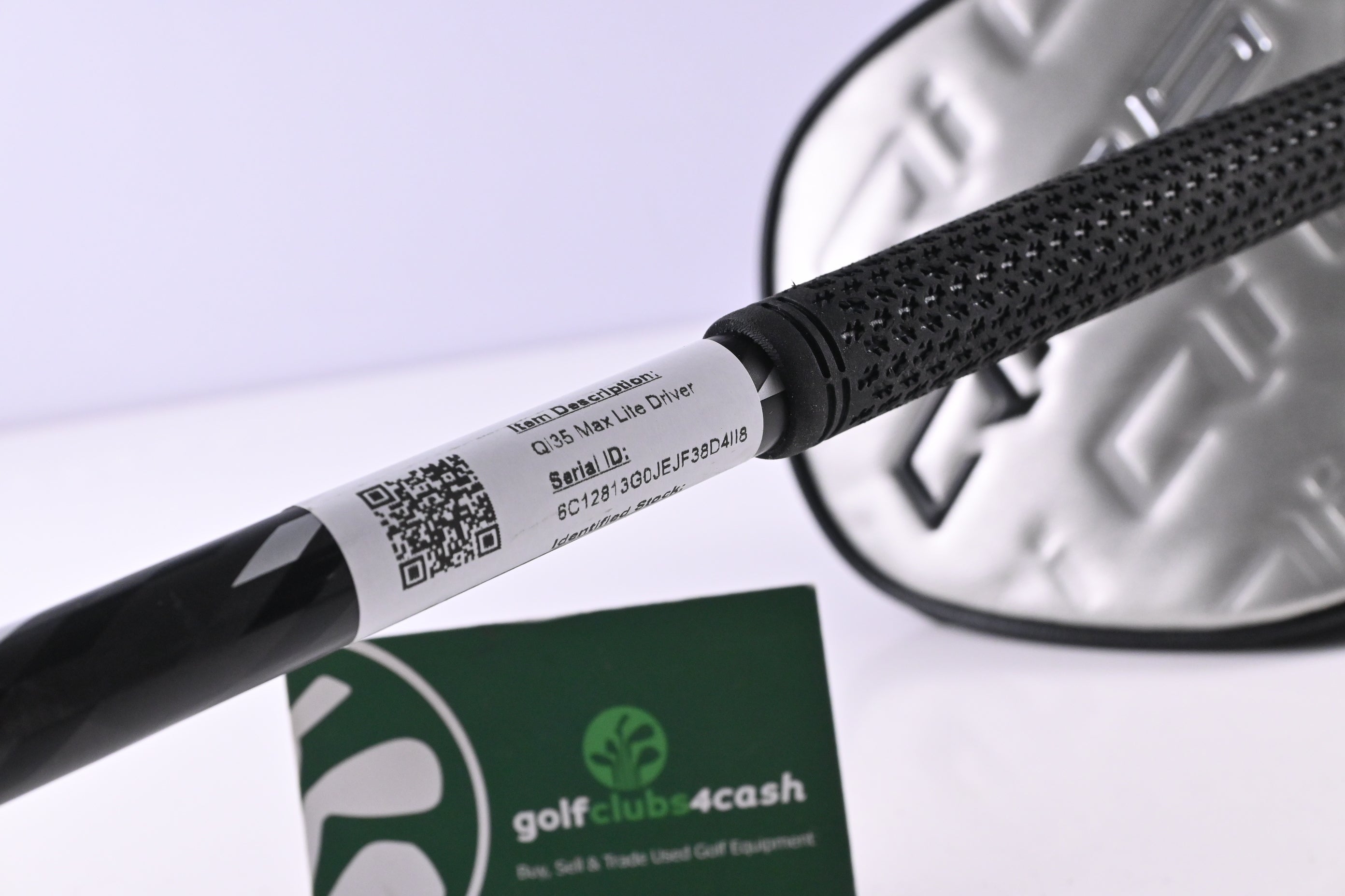 Taylormade Qi35 Max Lite Driver / 12 Degree / Stiff Flex Cypher 2.0 50 Shaft