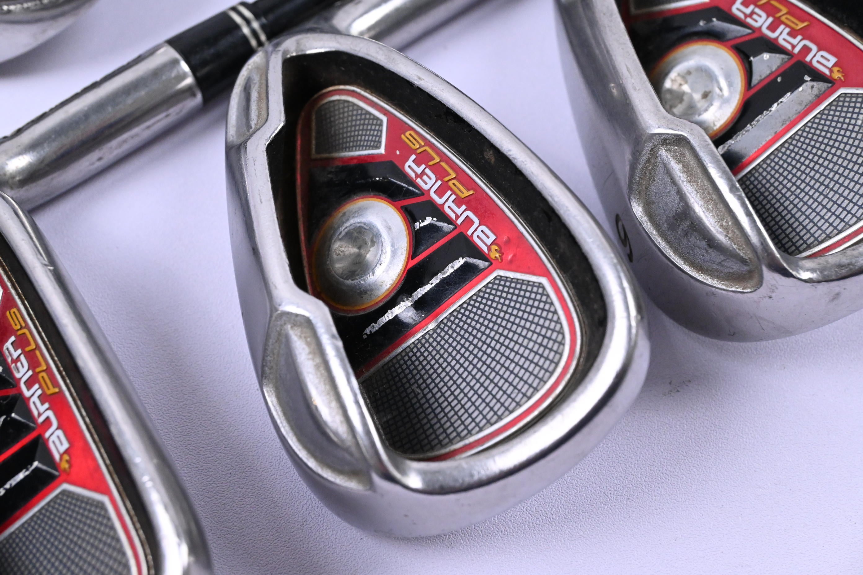 Taylormade Burner Plus Irons / 4-PW / Regular Flex Taylormade REAX 60 Shafts