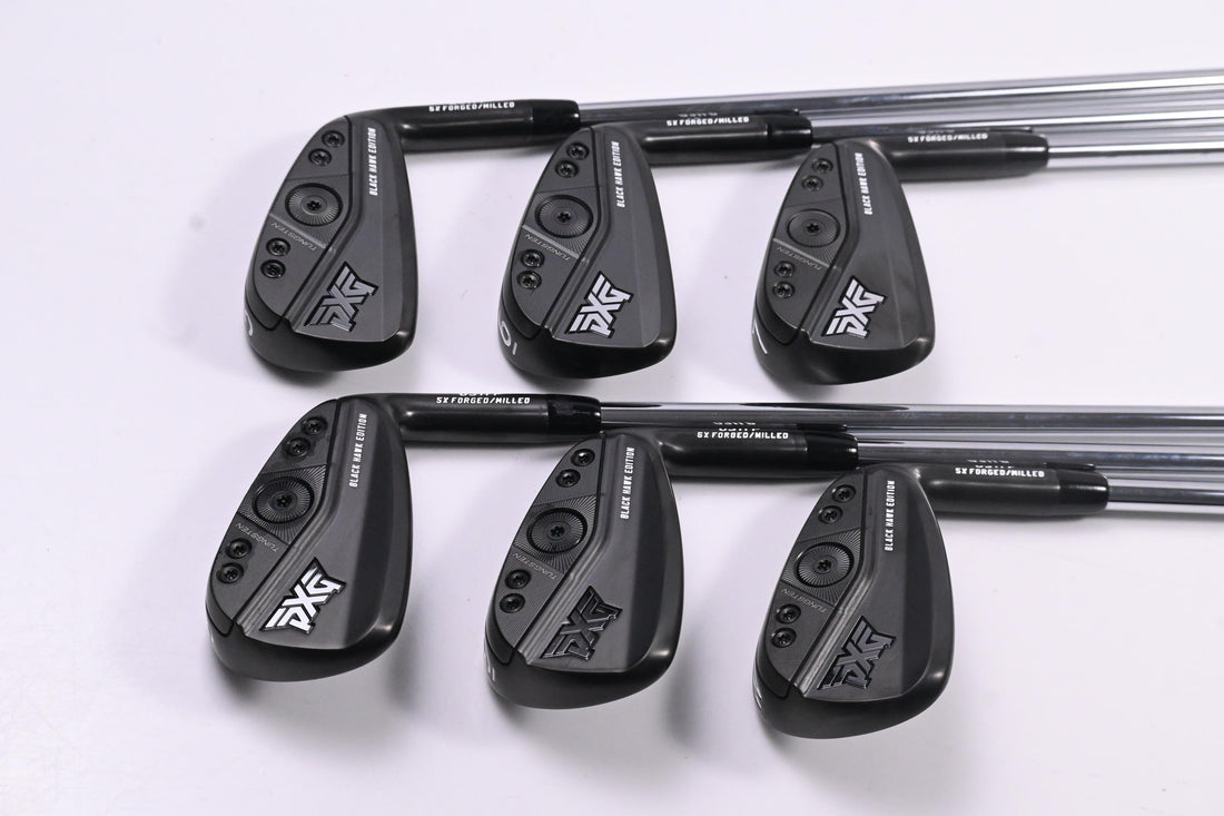 PXG 0311P GEN6 Black Hawk Irons / 5-PW / Stiff Flex Elevate MPH 95 Shafts