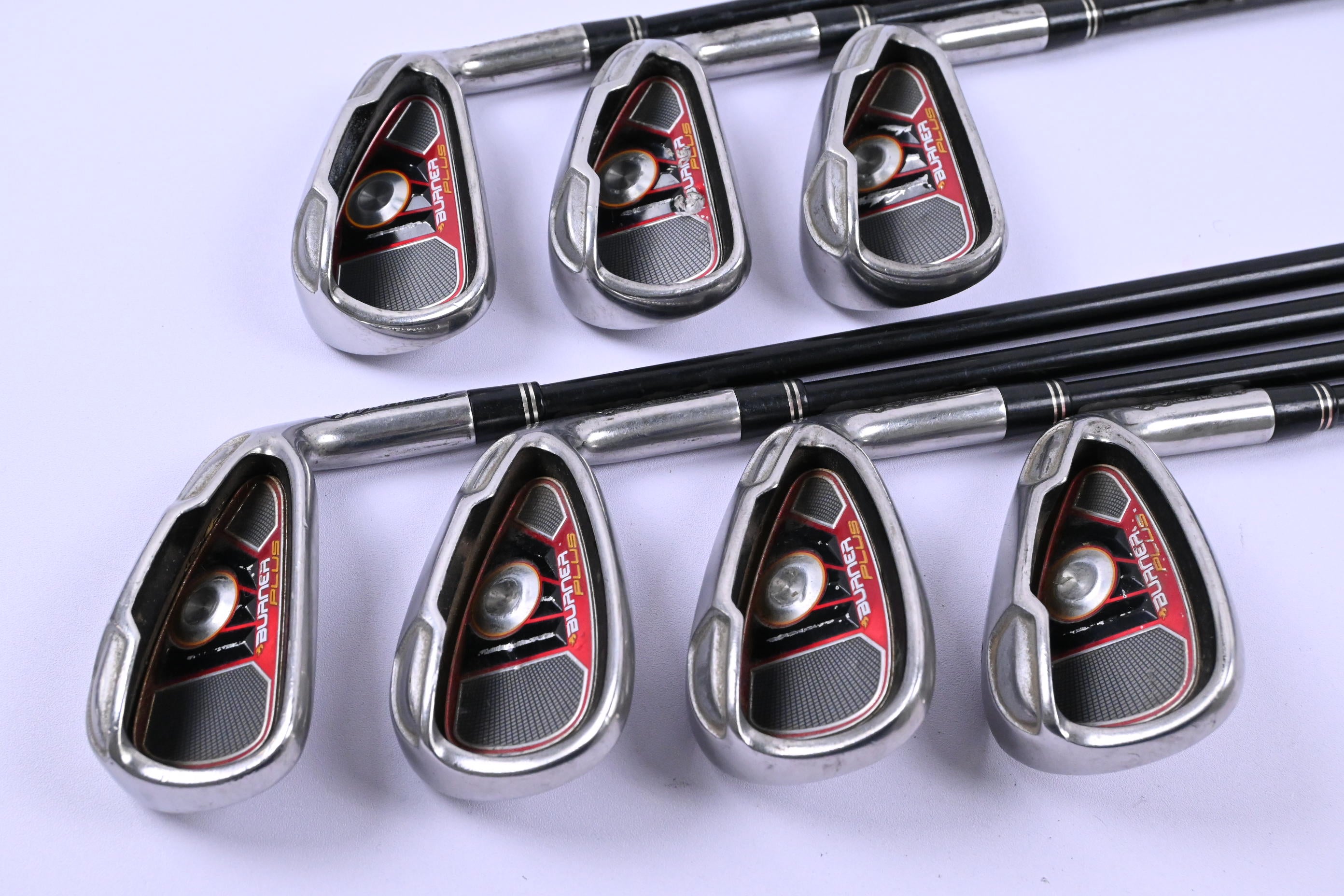 Taylormade Burner Plus Irons / 4-PW / Regular Flex Taylormade REAX 60 Shafts