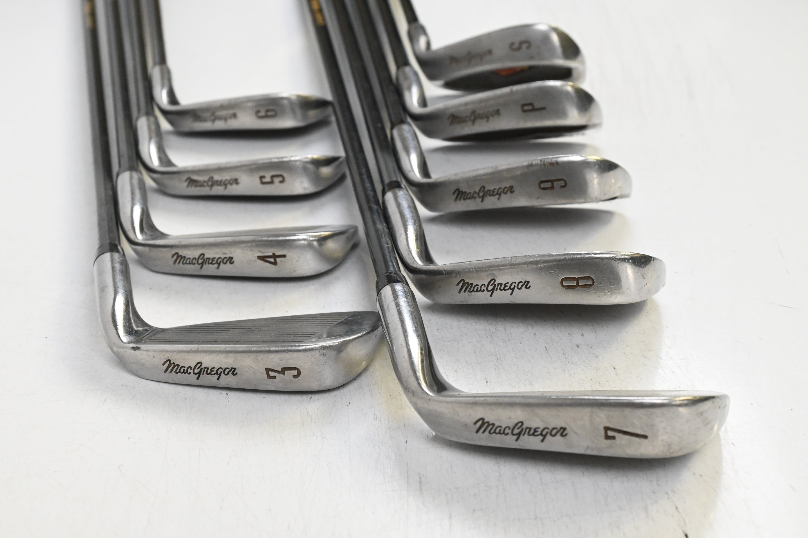 Left Hand MacGregor DX Irons / 3-PW+SW / Regular Flex MacGregor Shafts