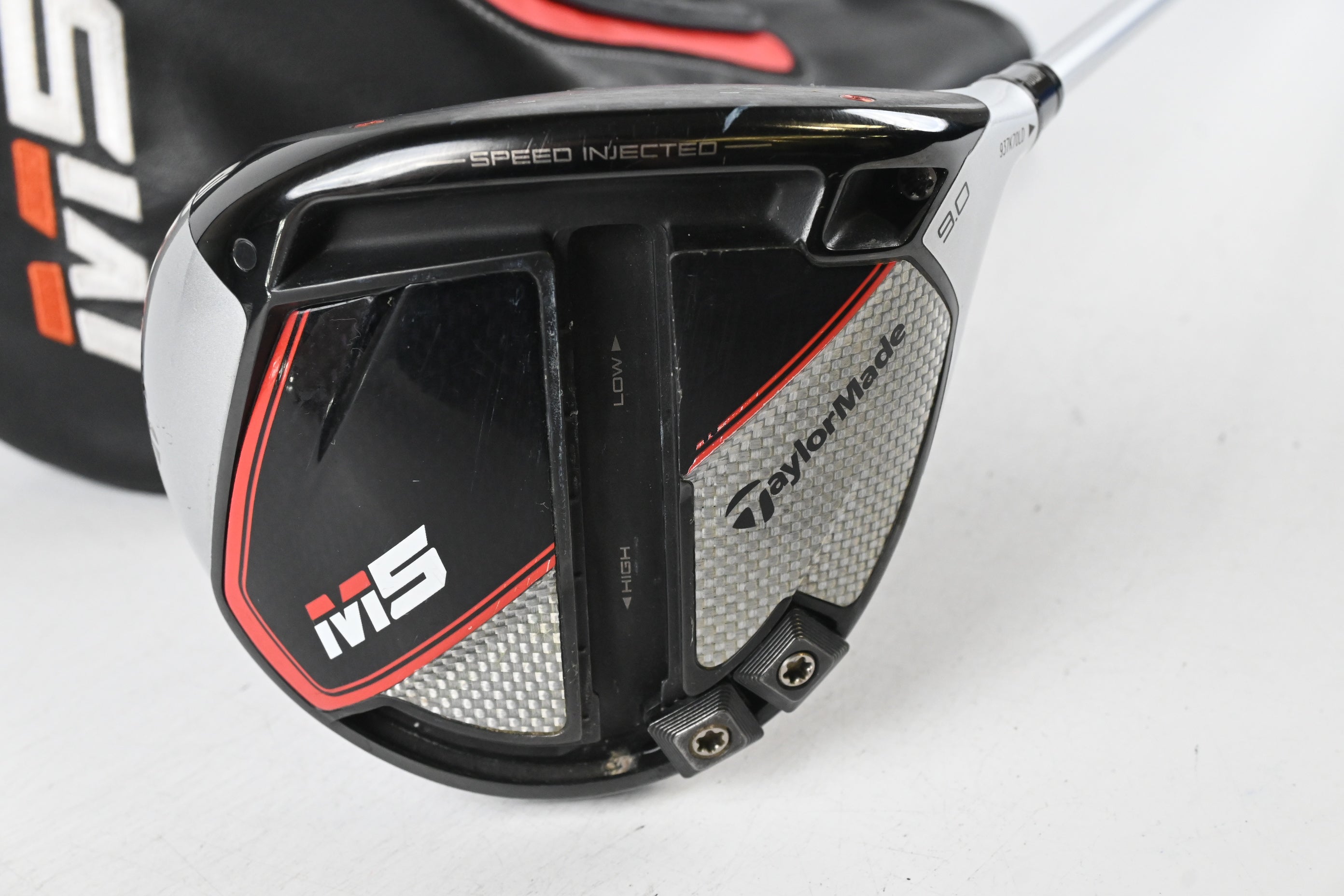 Taylormade M5 Driver / 9 Degree / Stiff Flex Tensei CK Red 60 Shaft