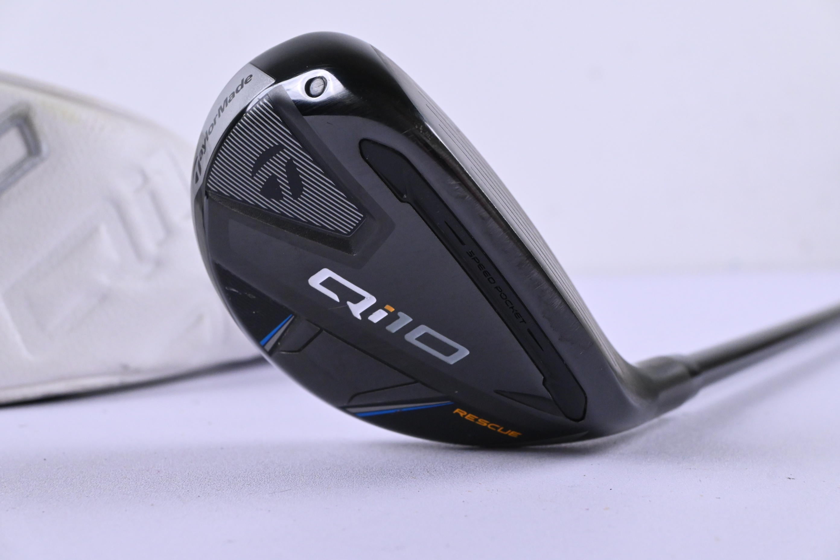 Taylormade Qi10 #3 Hybrid / 19 Degree / Stiff Flex Fujikura Ventus TR Blue 7