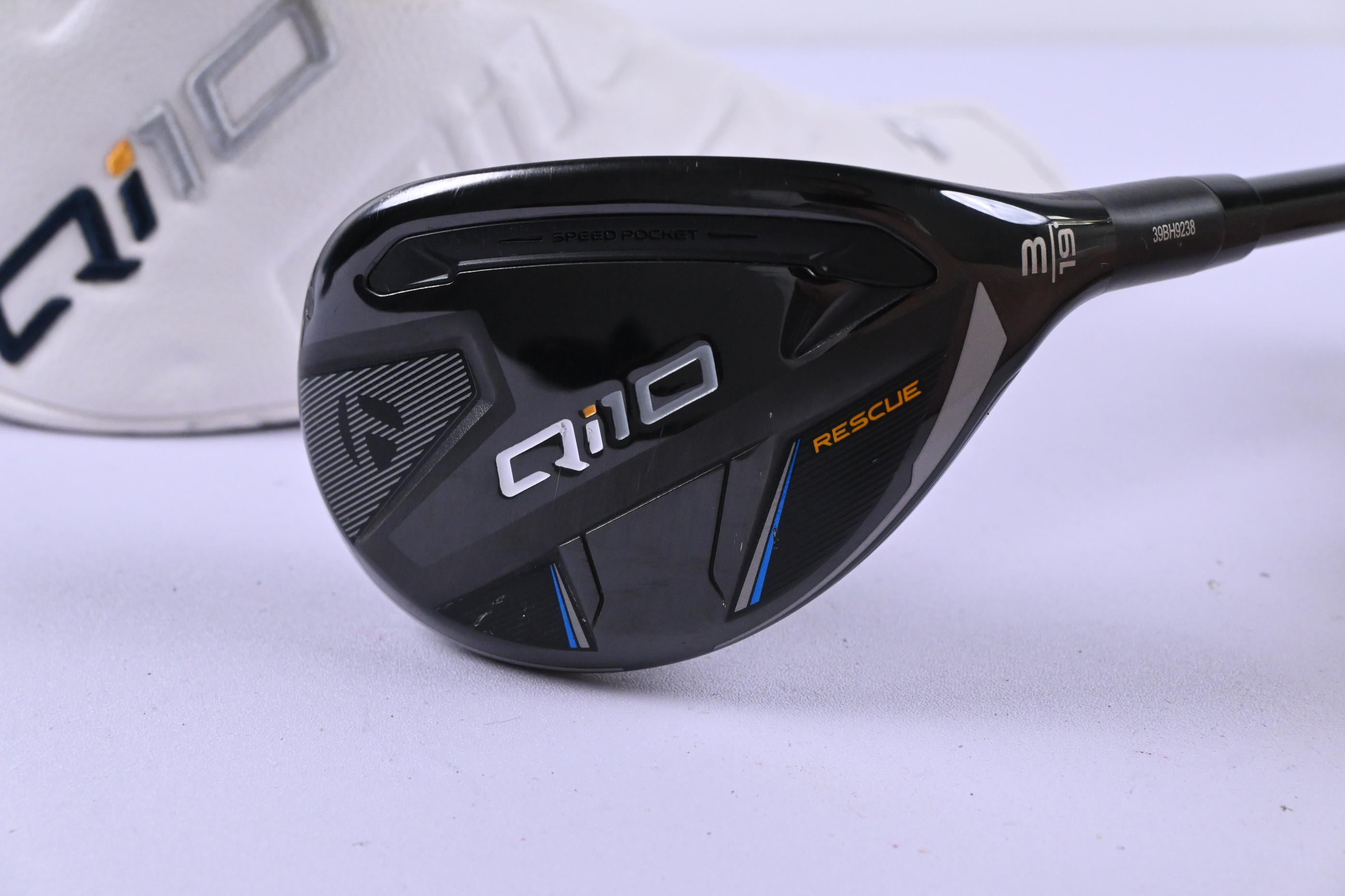 Taylormade Qi10 #3 Hybrid / 19 Degree / Stiff Flex Fujikura Ventus TR Blue 7