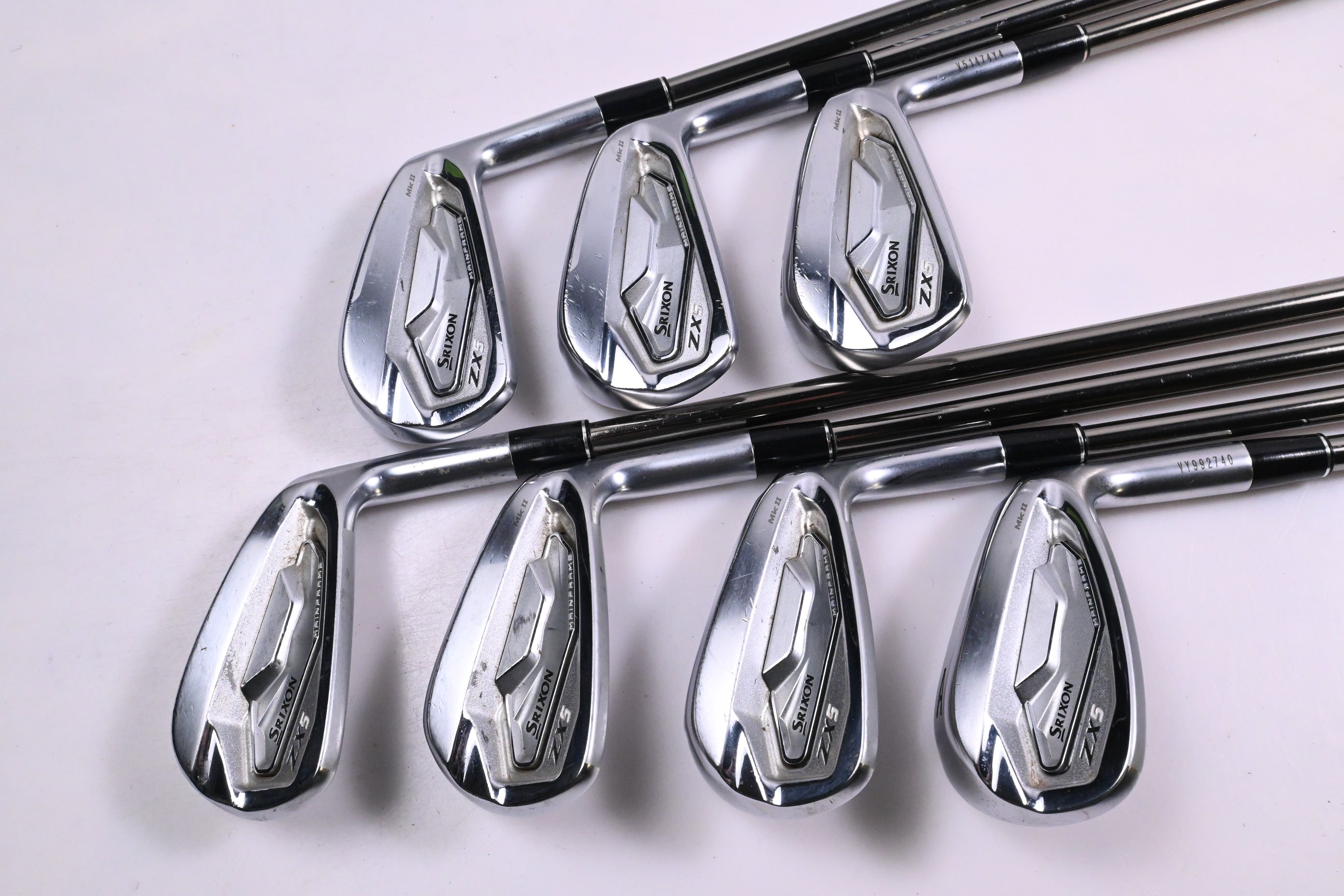 Srixon ZX5 MK II 2023 Irons / 5-PW+GW / Stiff Flex UST Recoil 95 Shafts