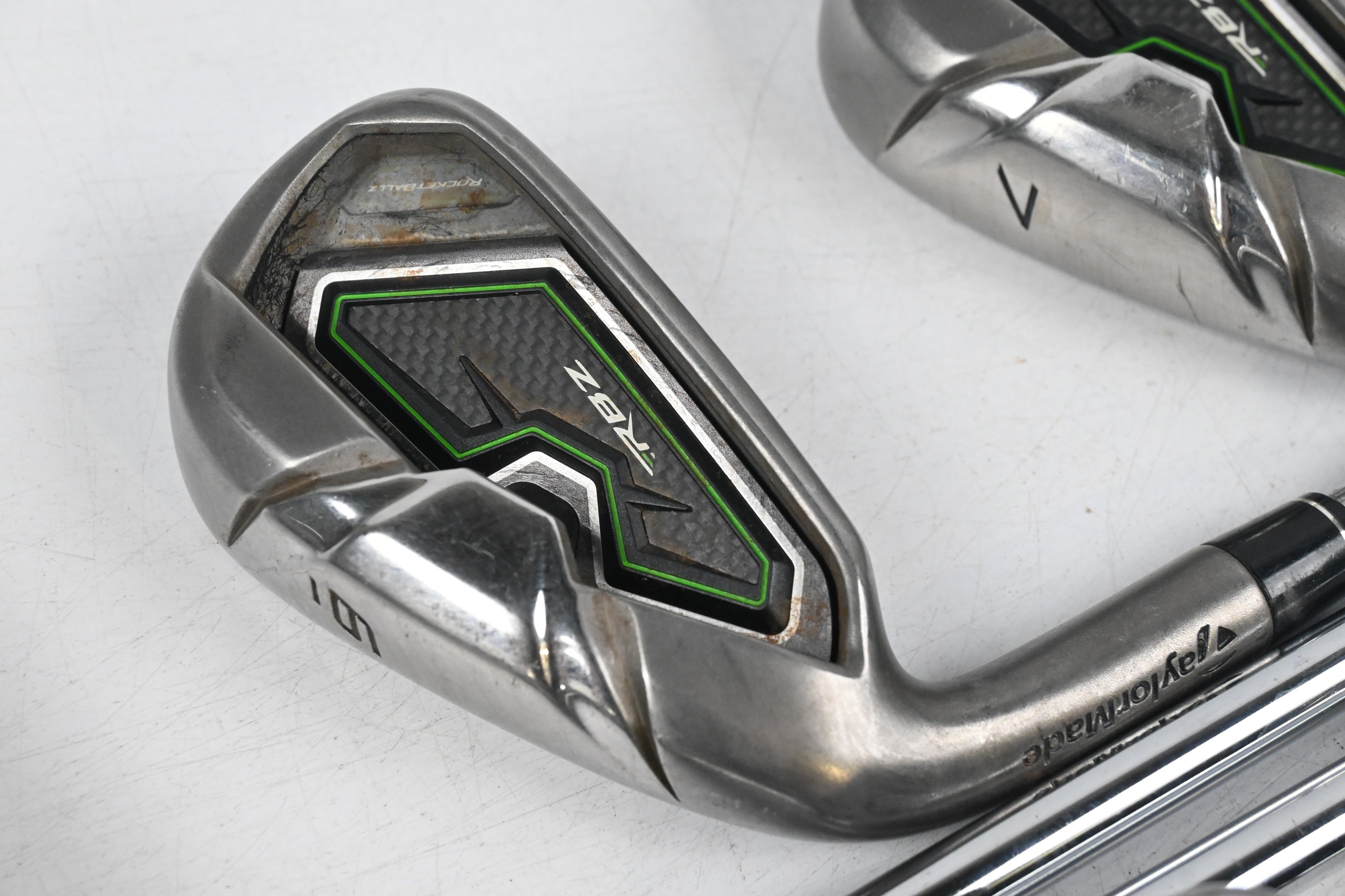 Left Hand Taylormade RBZ Irons / 4-PW+GW / Regular Flex RBZ Shafts