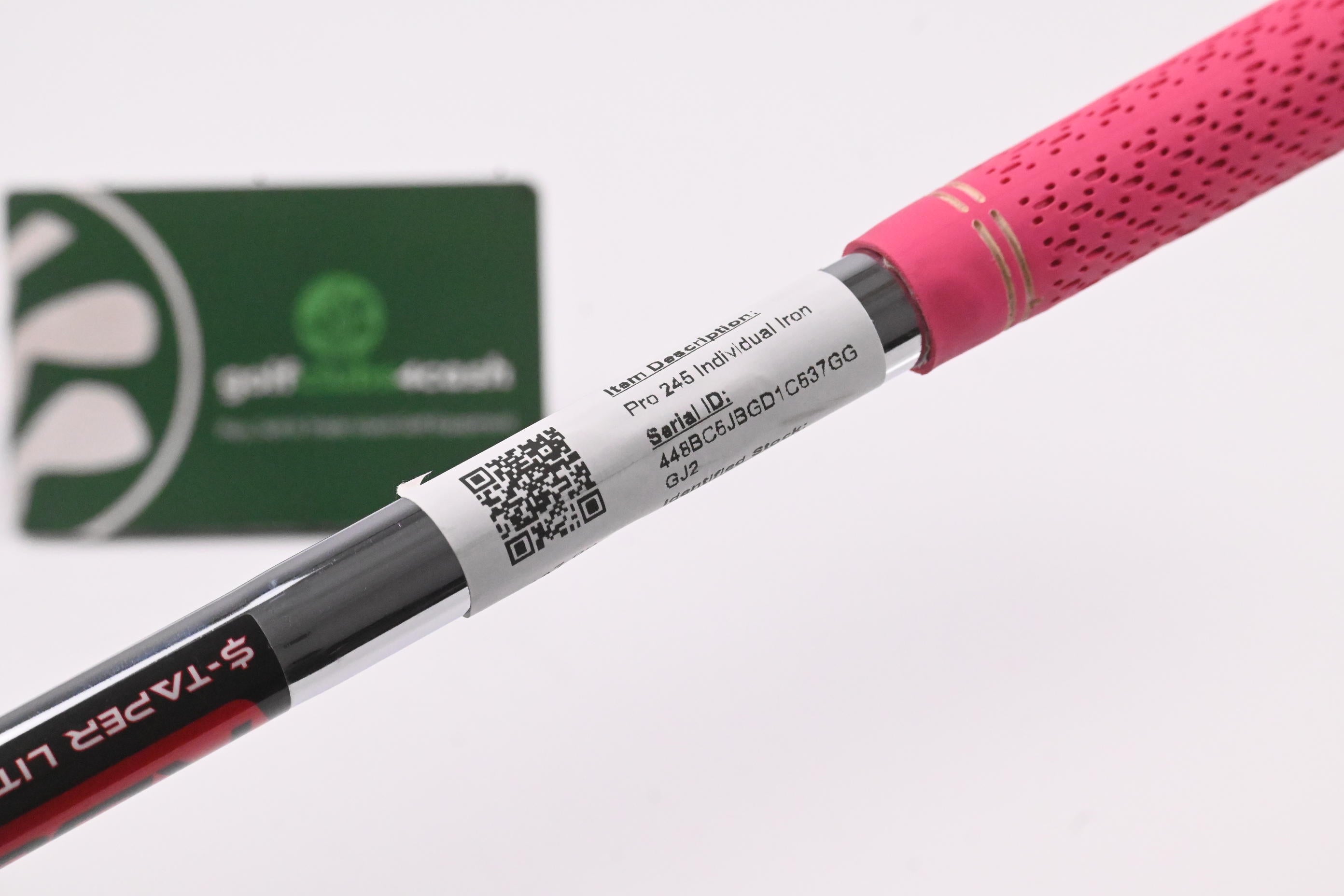 Mizuno Pro 245 #5 Iron / 24 Degree / Stiff Flex KBS $-Taper Lite 100 Shaft