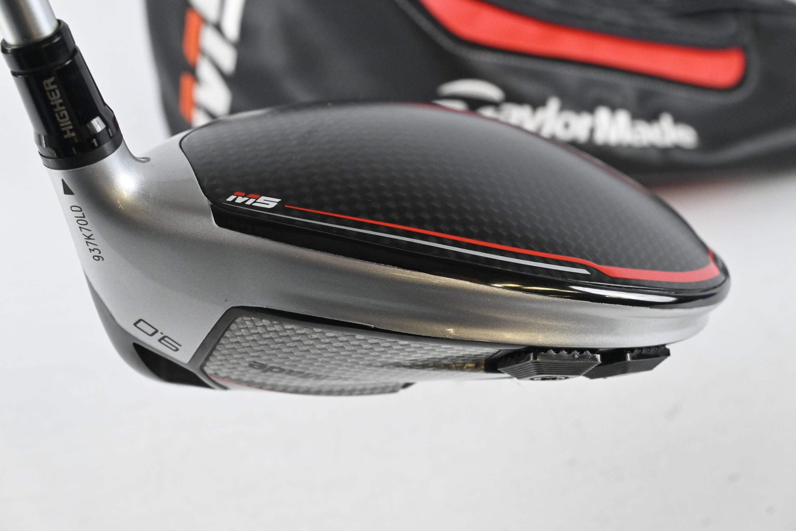 Taylormade M5 Driver / 9 Degree / Stiff Flex Tensei CK Red 60 Shaft