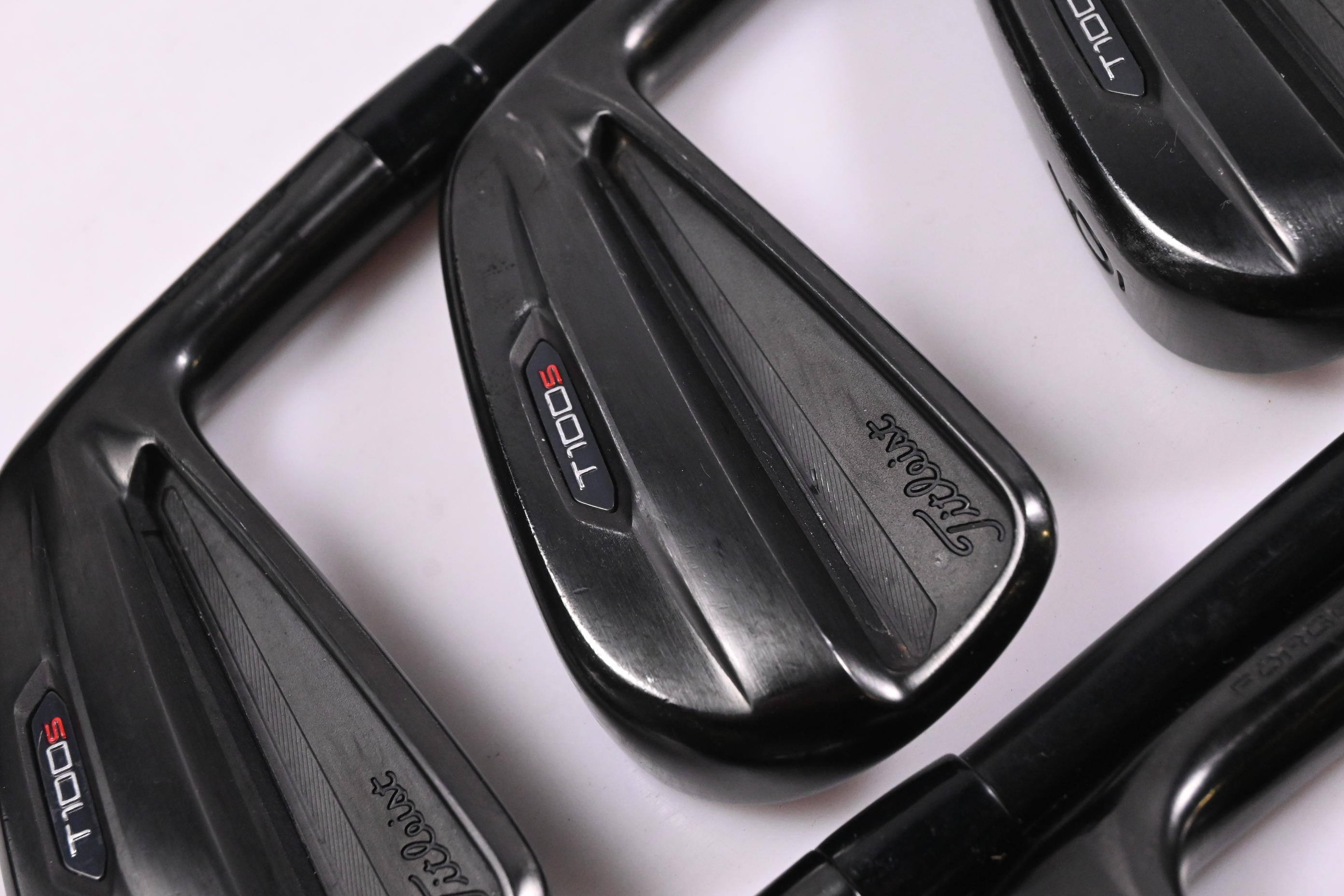 Titleist T100.S Ltd Edition Black Irons / 4-9i / Stiff Flex Project X LZ Shafts