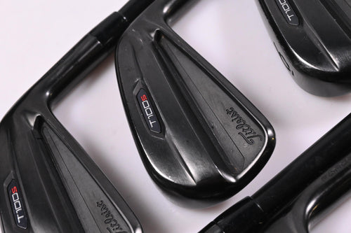 Titleist T100.S Ltd Edition Black Irons / 4-9i / Stiff Flex Project X LZ Shafts