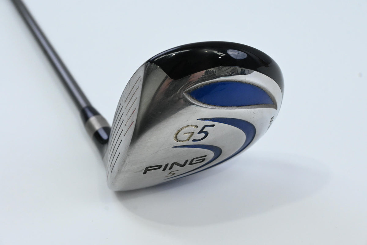 Left Hand Ping G5 #5 Wood / 18 Degree / Regular Flex Ping TFC 100 F