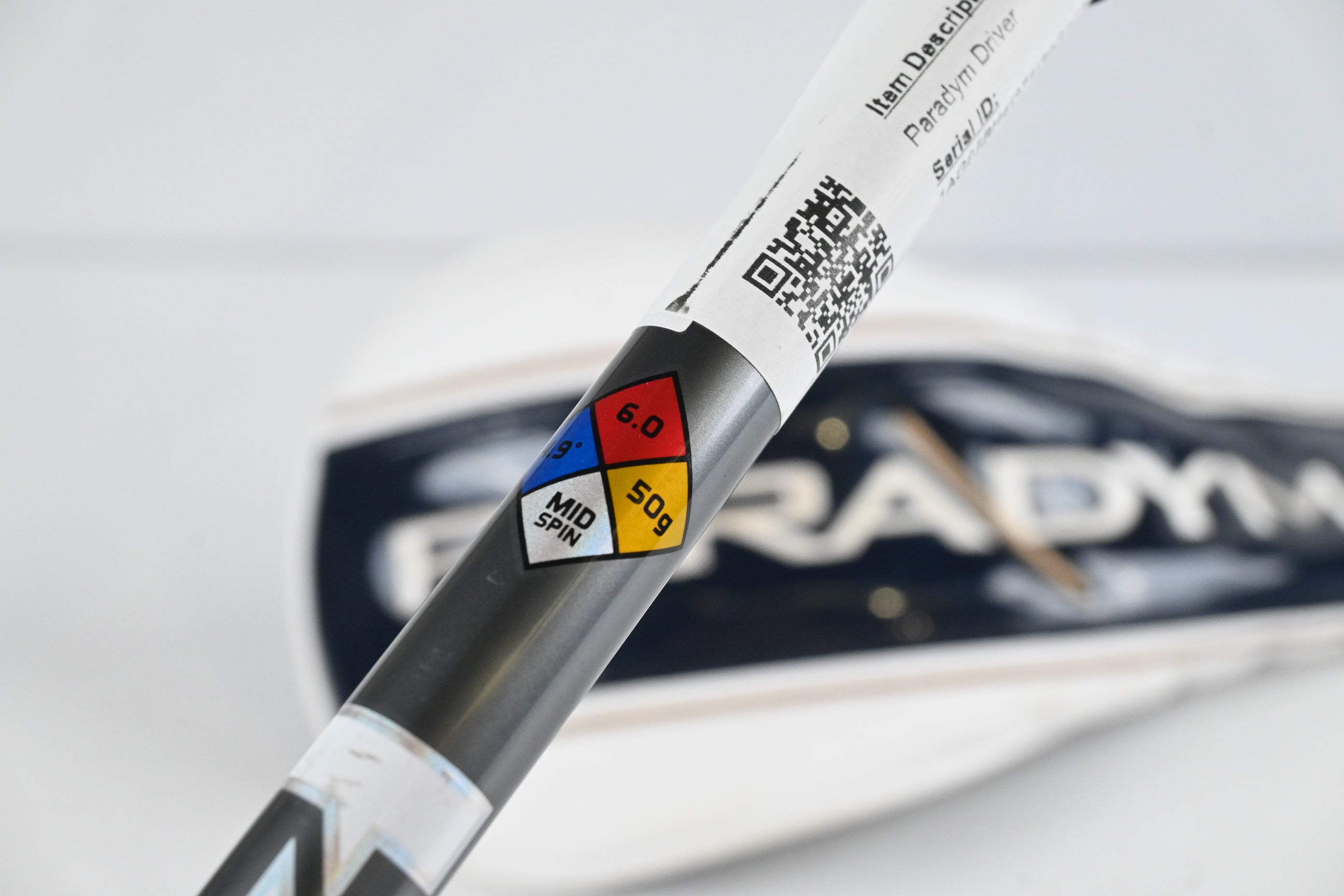 Callaway Paradym Driver / 10.5 Degree / Stiff Flex Hzrdus Gen4 Silver 50