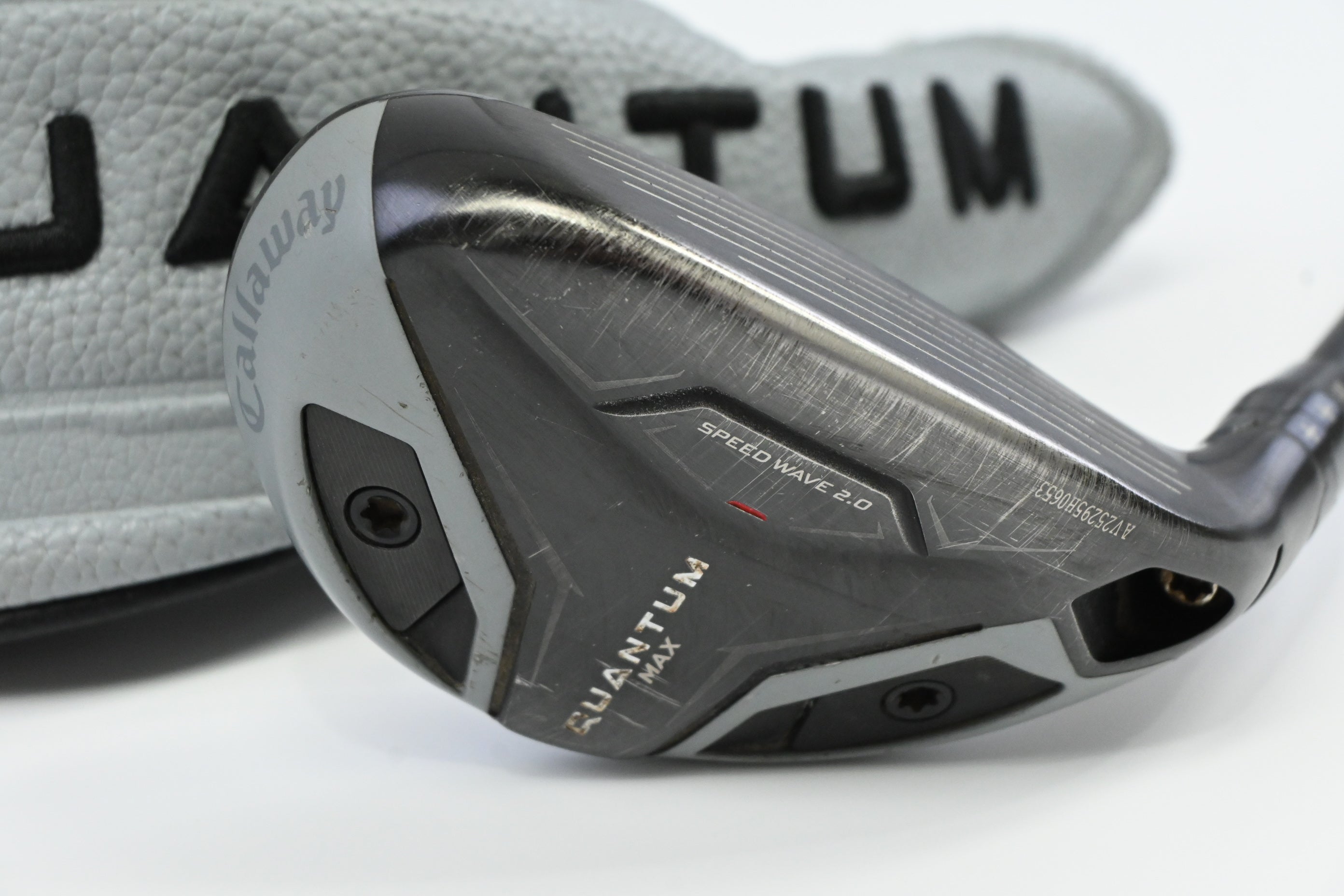 Callaway Quantum Max #3 Hybrid / 19 Degree / Stiff Flex KBS Prototype 85 Shaft