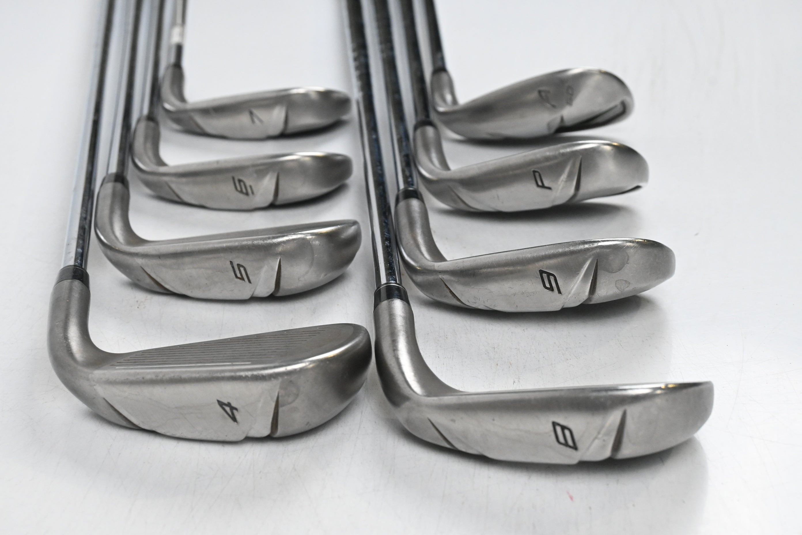 Left Hand Taylormade RBZ Irons / 4-PW+GW / Regular Flex RBZ Shafts