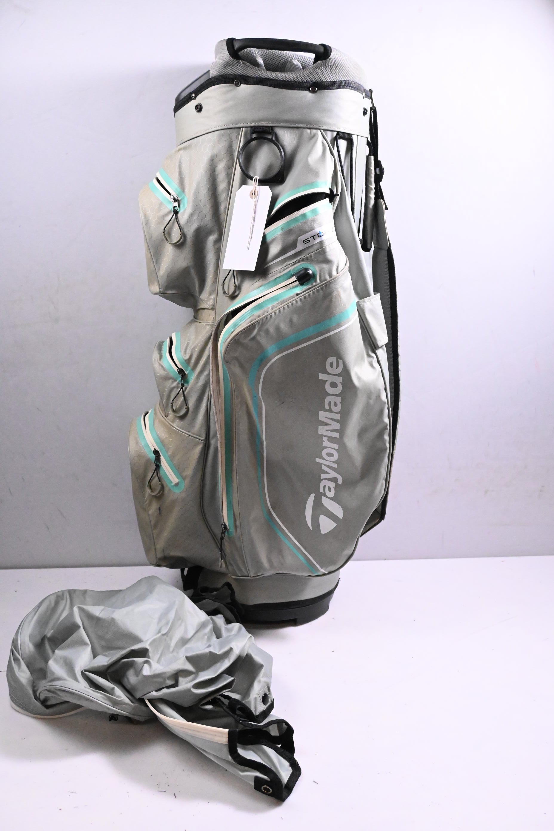 Taylormade Storm Dry Cart Bag / 14-Way Divider / Grey