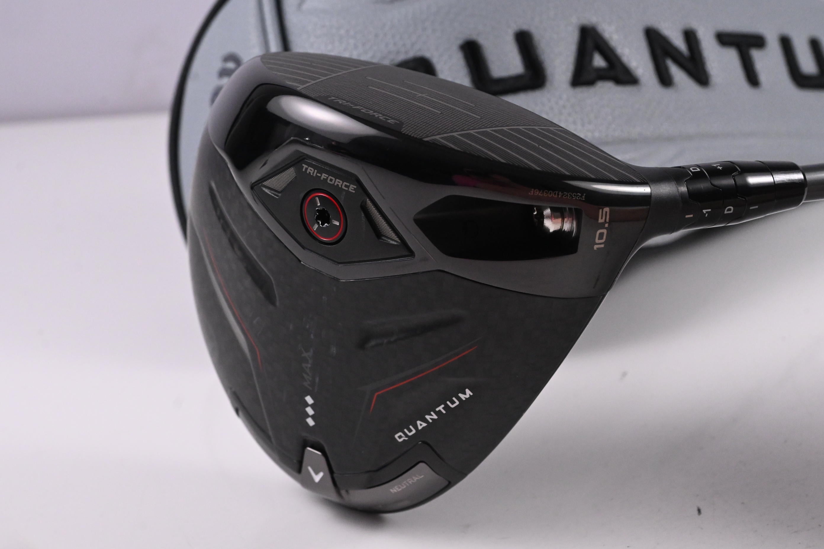 Callaway Quantum Triple Diamond Max Driver / 10.5 Degree / X-Flex Denali Charcoal 60
