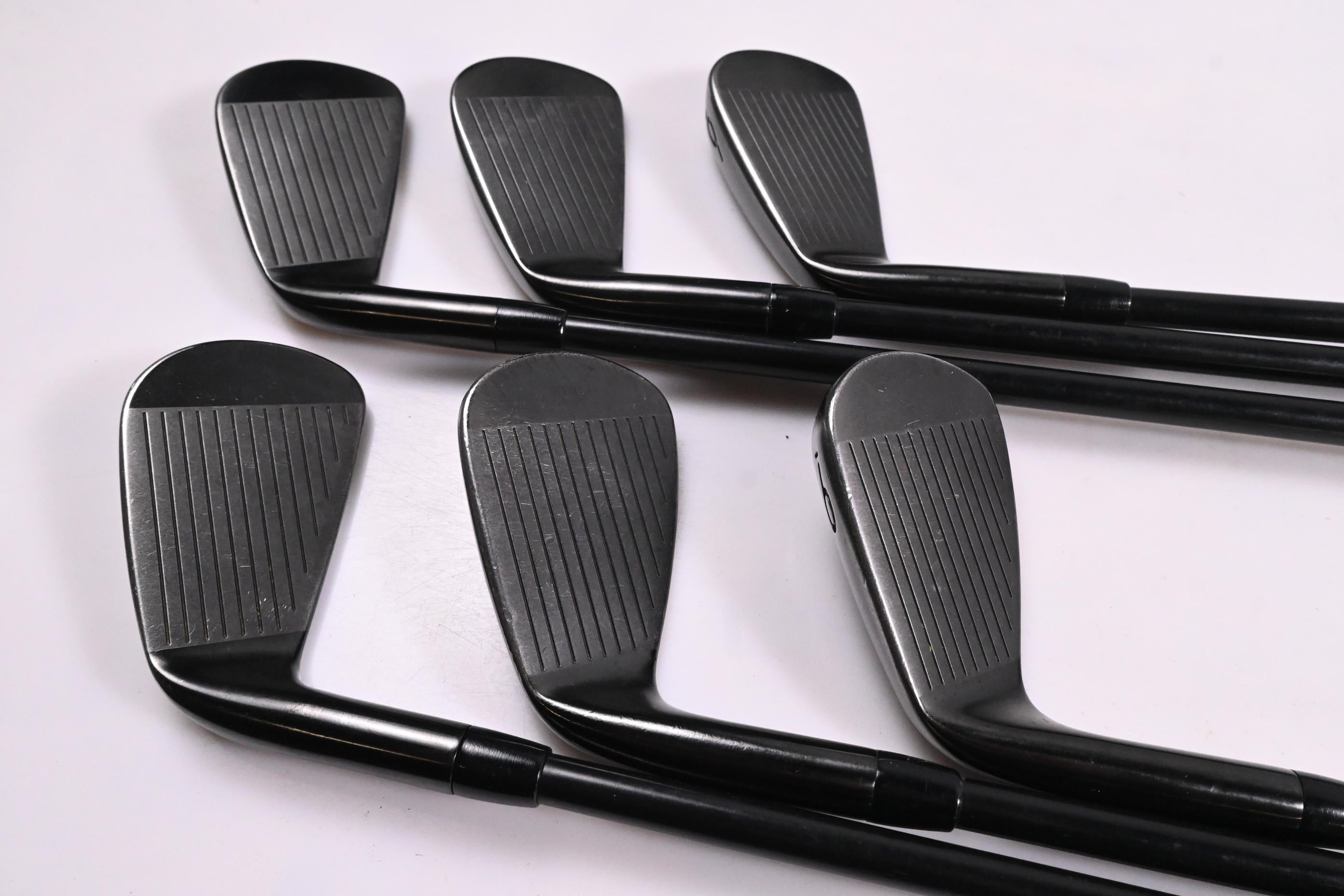 Titleist T100.S Ltd Edition Black Irons / 4-9i / Stiff Flex Project X LZ Shafts
