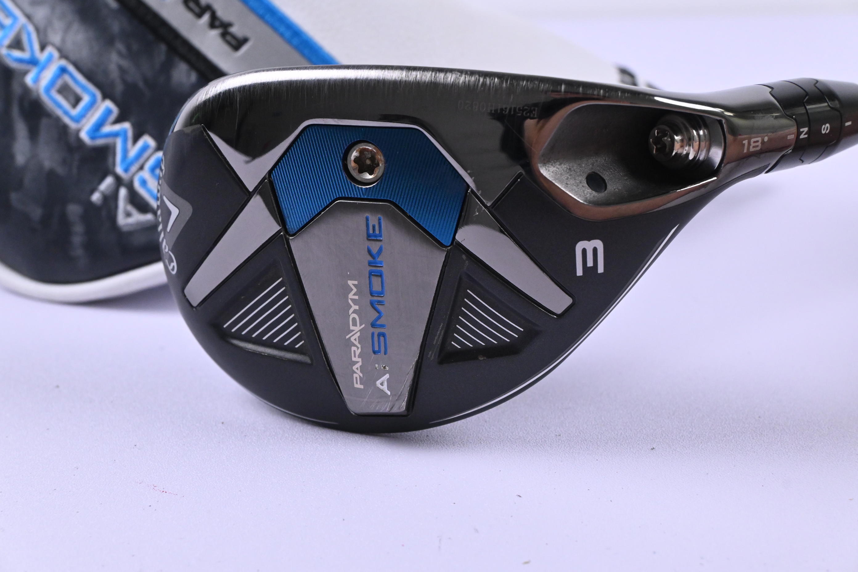 Callaway Paradym Ai Smoke #3 Hybrid / 18 Degree / Stiff Flex Cypher 70 Shaft