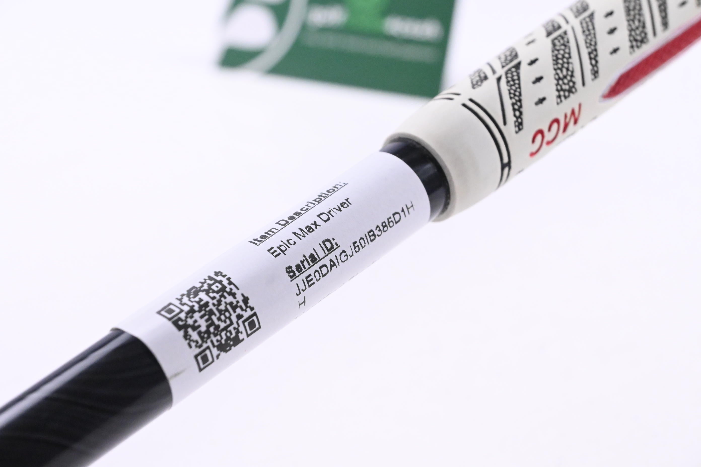 Callaway Epic Max Driver / 9 Degree / Stiff Flex Evenflow 65 Shaft