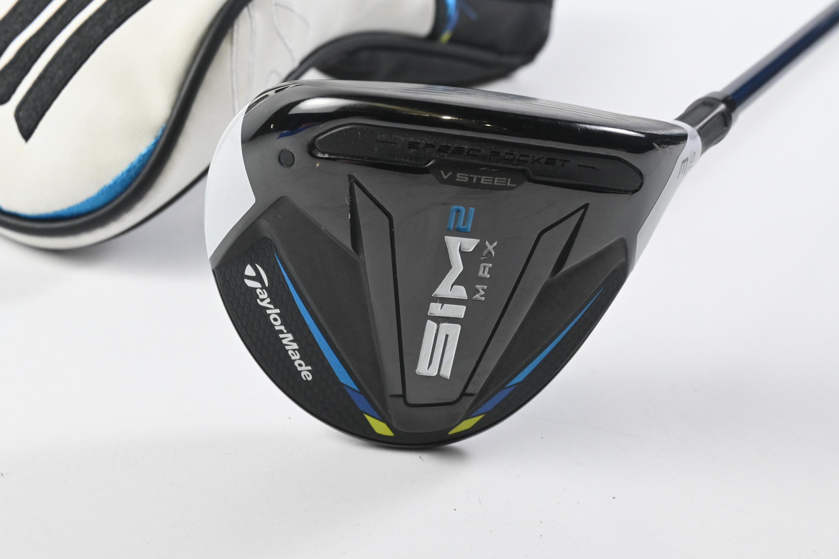 Taylormade SIM2 Max #3 Wood / 15 degree / Stiff Flex Fujikura Ventus Blue 6 Shaft