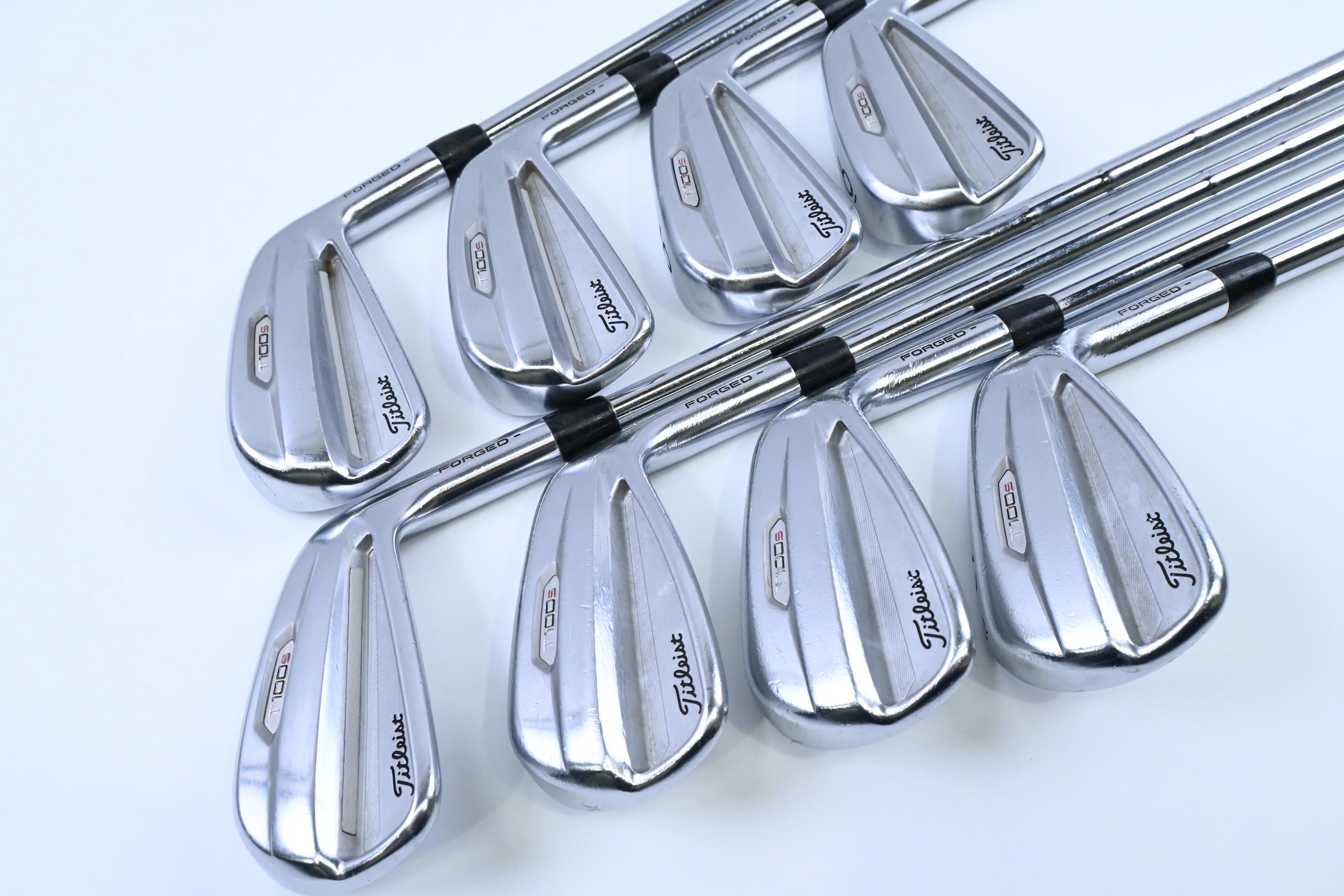 Titleist T100.S 2021 Irons / 3-PW / X-Flex KBS Tour 130 Shafts