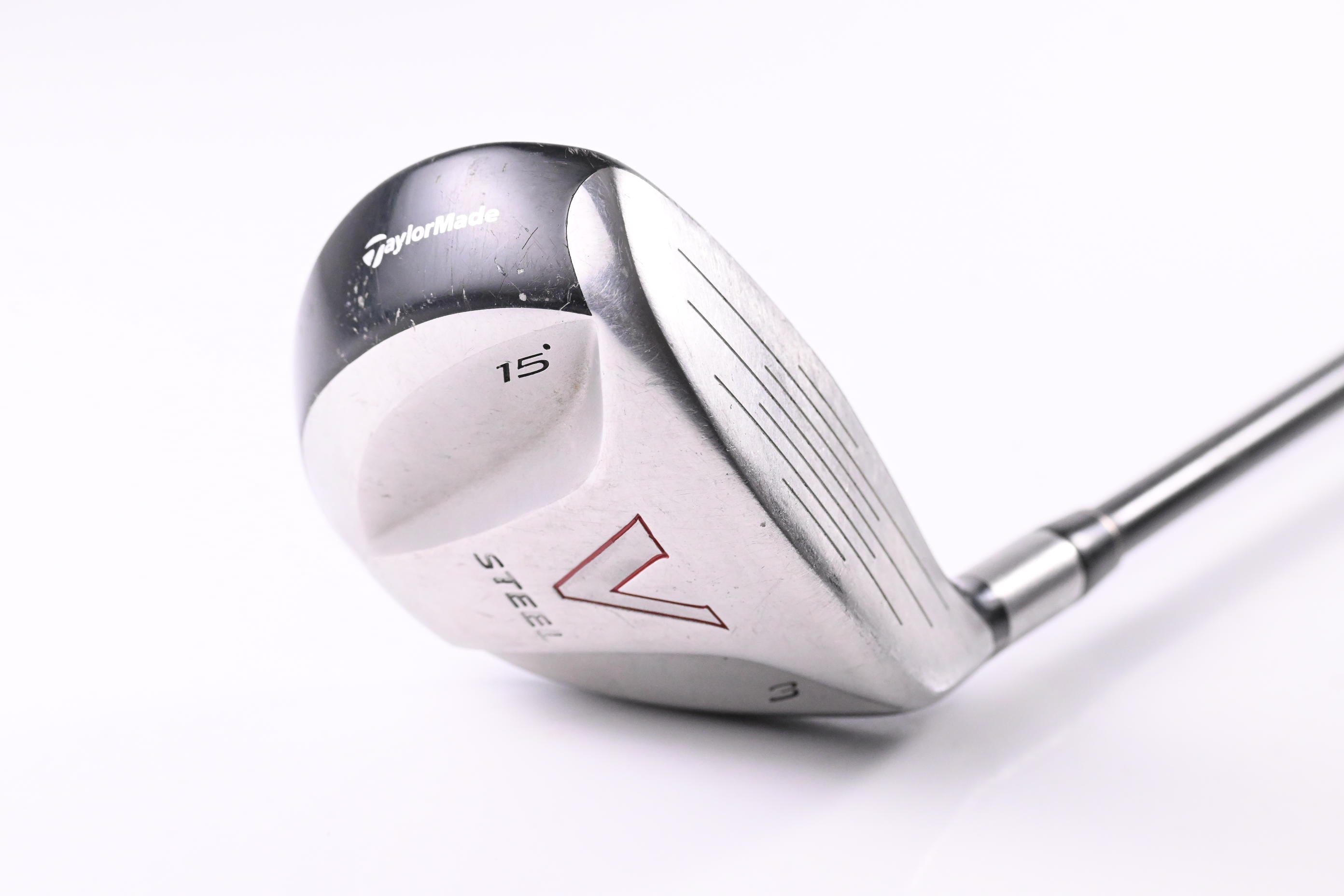Taylormade V-Steel #3 Wood / 15 Degree / Regular Flex M.A.S Ultralite Shaft