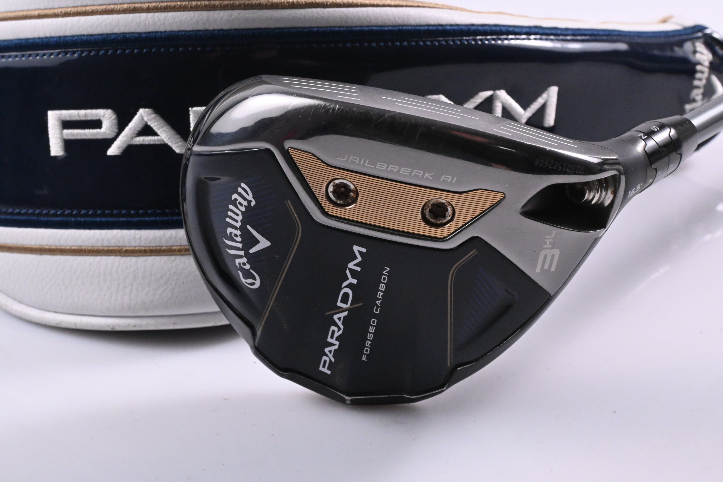 Callaway Paradym #3HL Wood / 16.5 Degree / Regular Flex HZRDUS Silver 60 Shaft