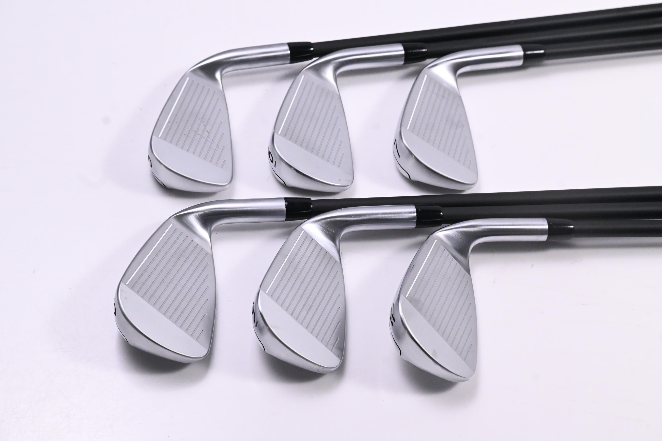 Left Hand PXG 0311 XP GEN6 Irons / 5-PW / Stiff Flex MMT 80 Shafts