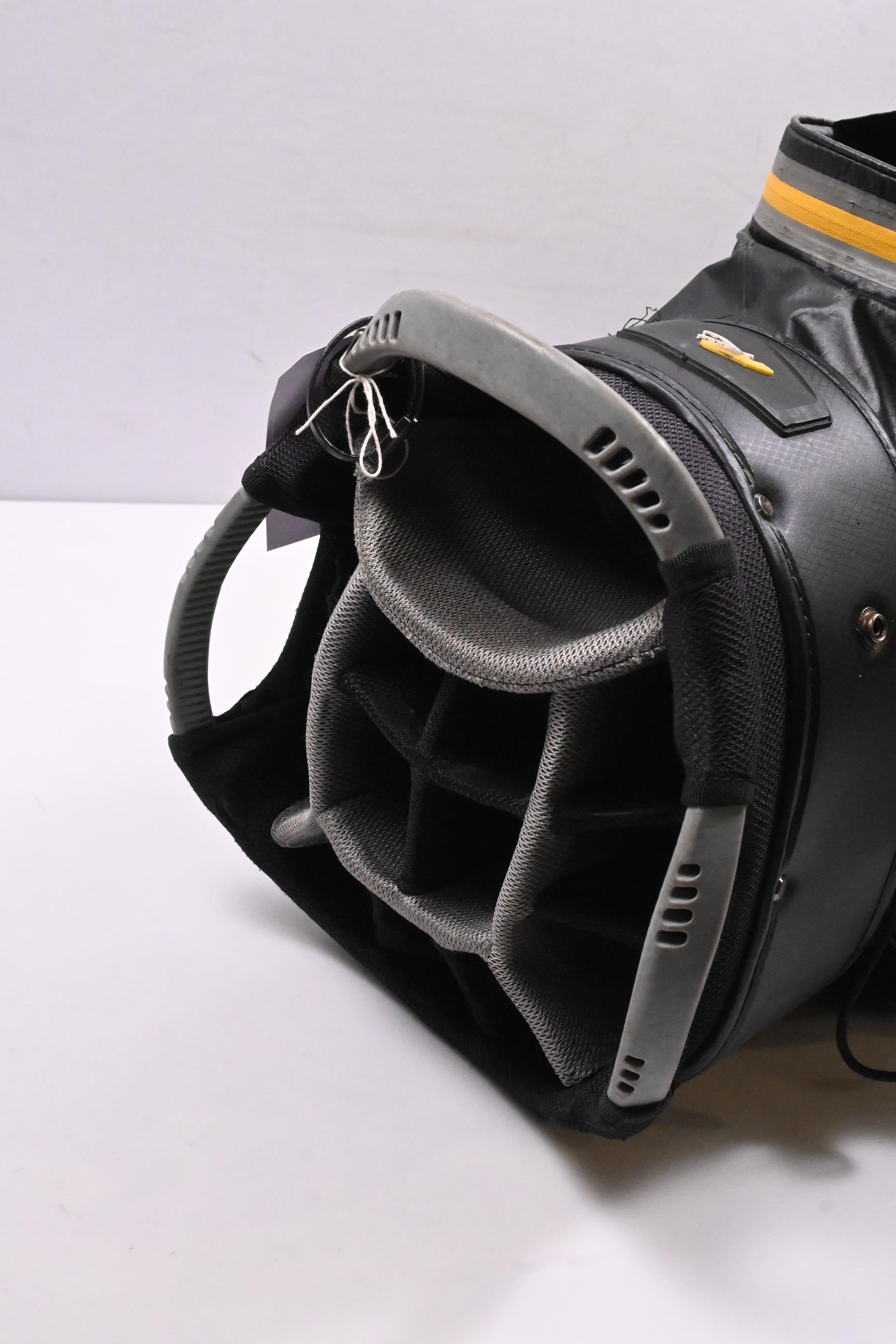 Powakaddy Dri Edition Cart Bag / 14-Way Divider / Black, Yellow