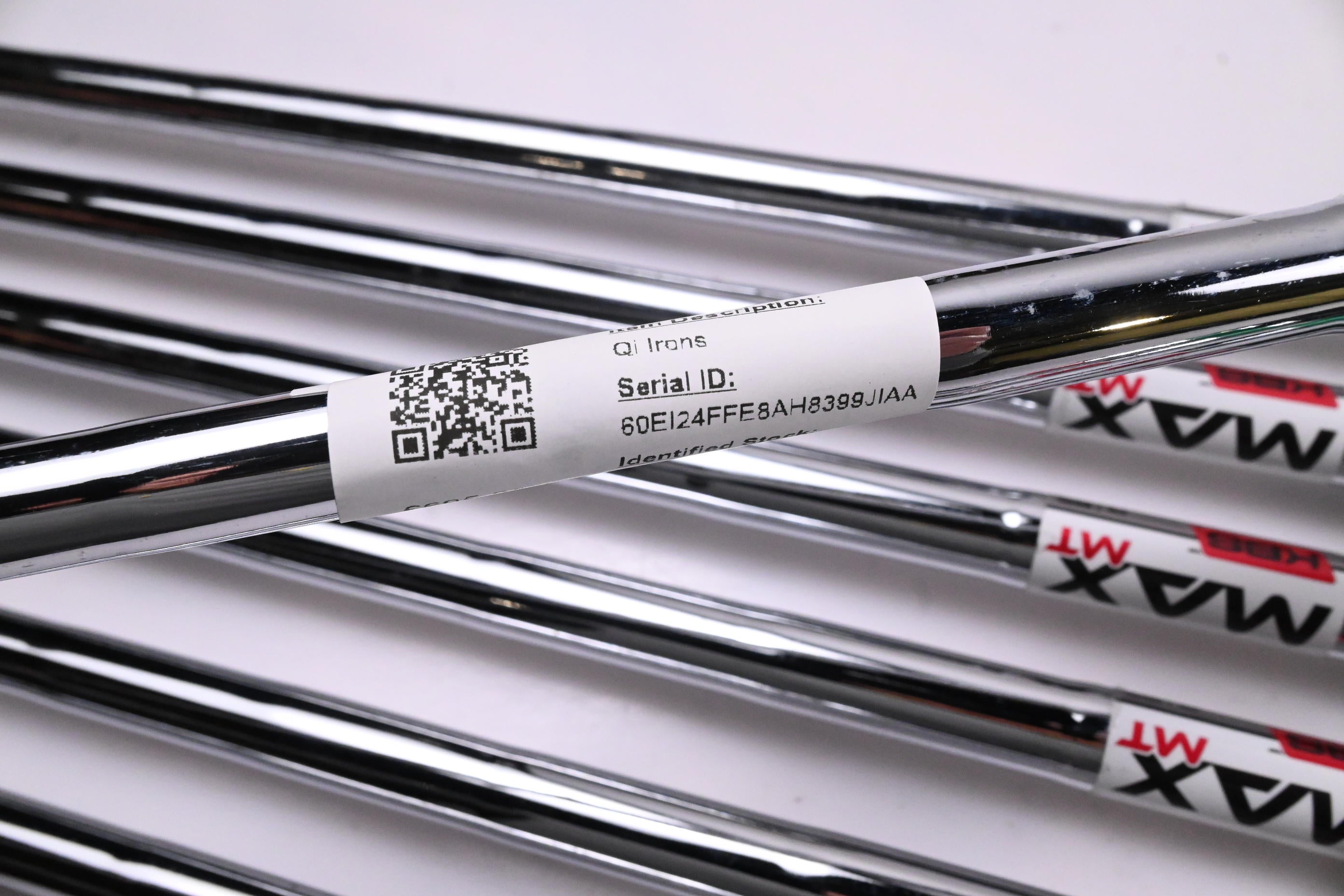 Taylormade Qi Irons / 5-PW+SW / Regular Flex KBS MAX MT 85 Shafts