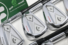 Load image into Gallery viewer, Callaway X-Forged 2013 Irons / 3-PW / Red / Stiff Flex UST 80 iSH370 Shafts
