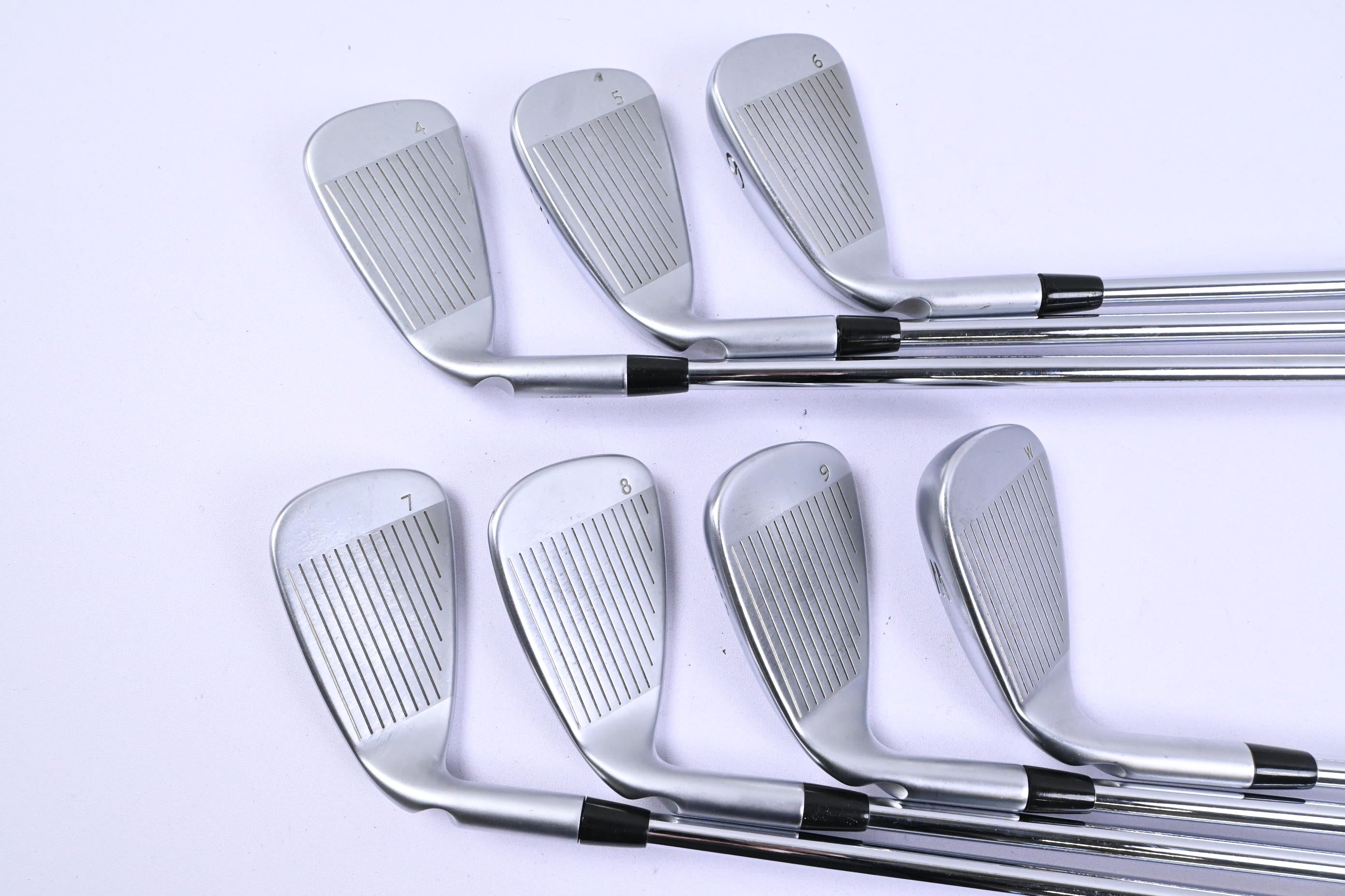 Ping G400 Irons / 4-PW / Black Dot / Regular Flex Ping AWT 2.0 Shafts