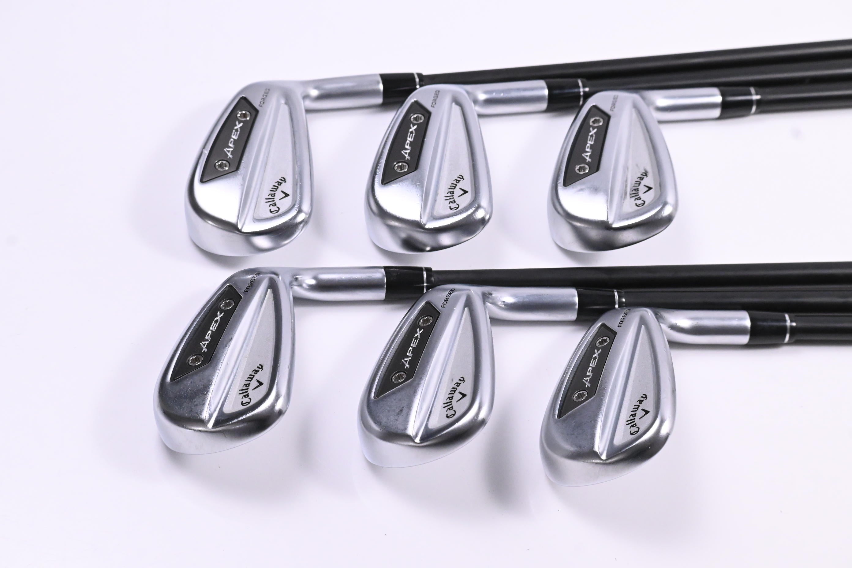 Callaway Apex Ai300 Irons / 6-PW+AW / Senior Flex Cypher 2.0 50 Shaft