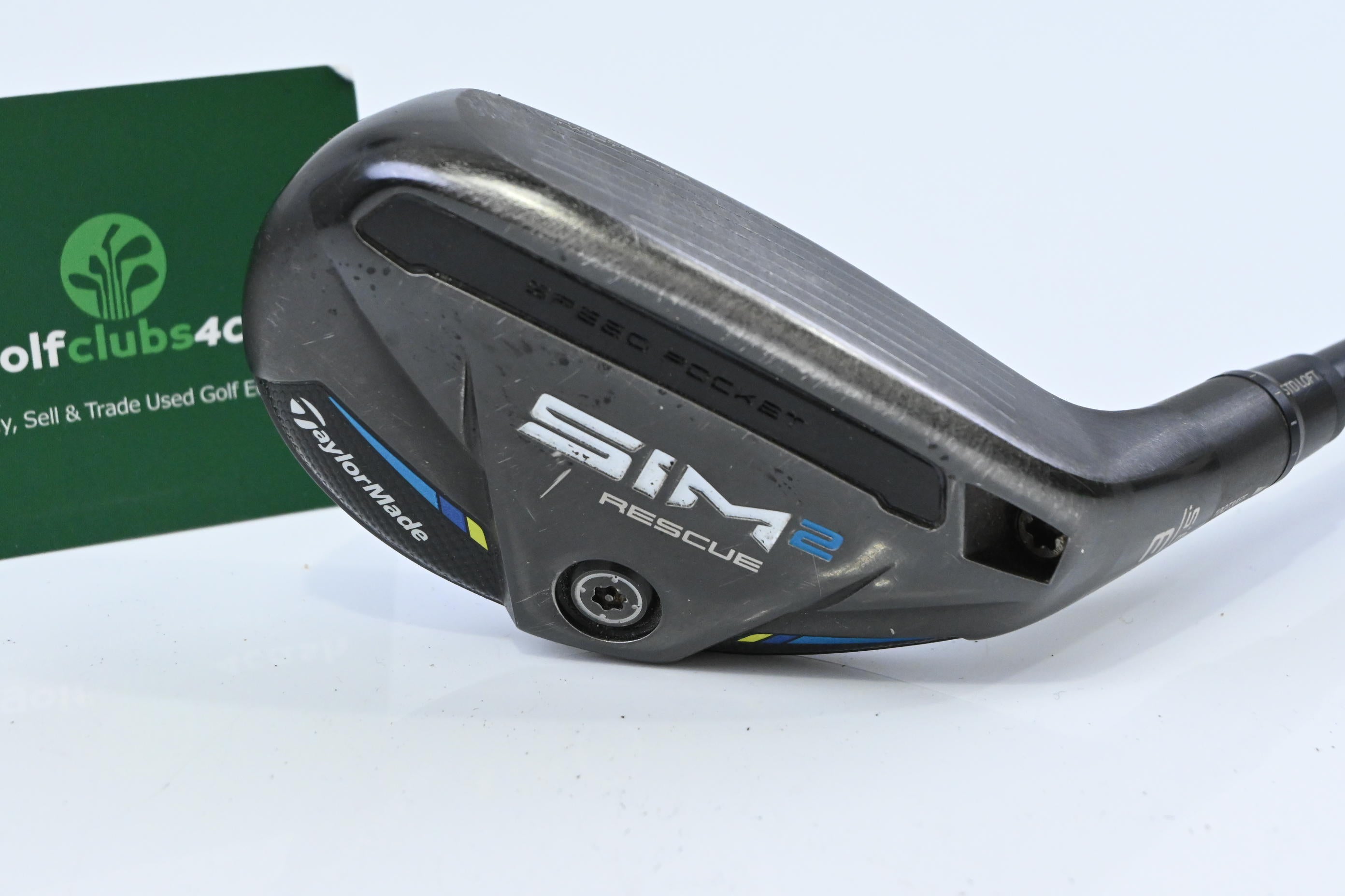 Taylormade SIM2 #3 Hybrid / 19.5 Degree / Stiff Flex Tensei AV Blue 80 Shaft