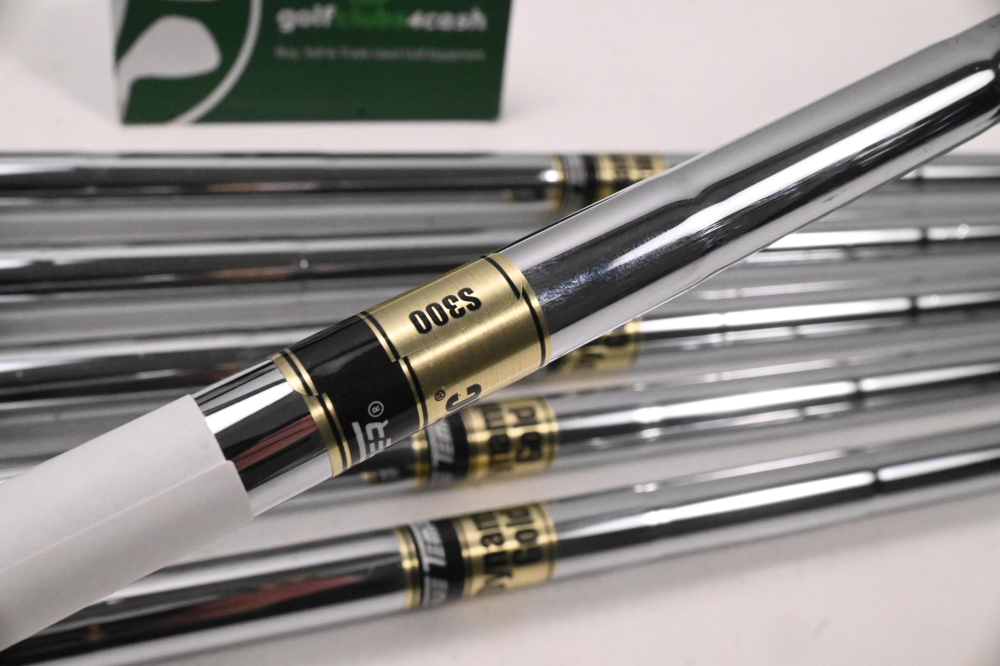 True Temper Dynamic Gold S300 Iron Shafts / Stiff Flex / Set Of 6 / .370 Tip