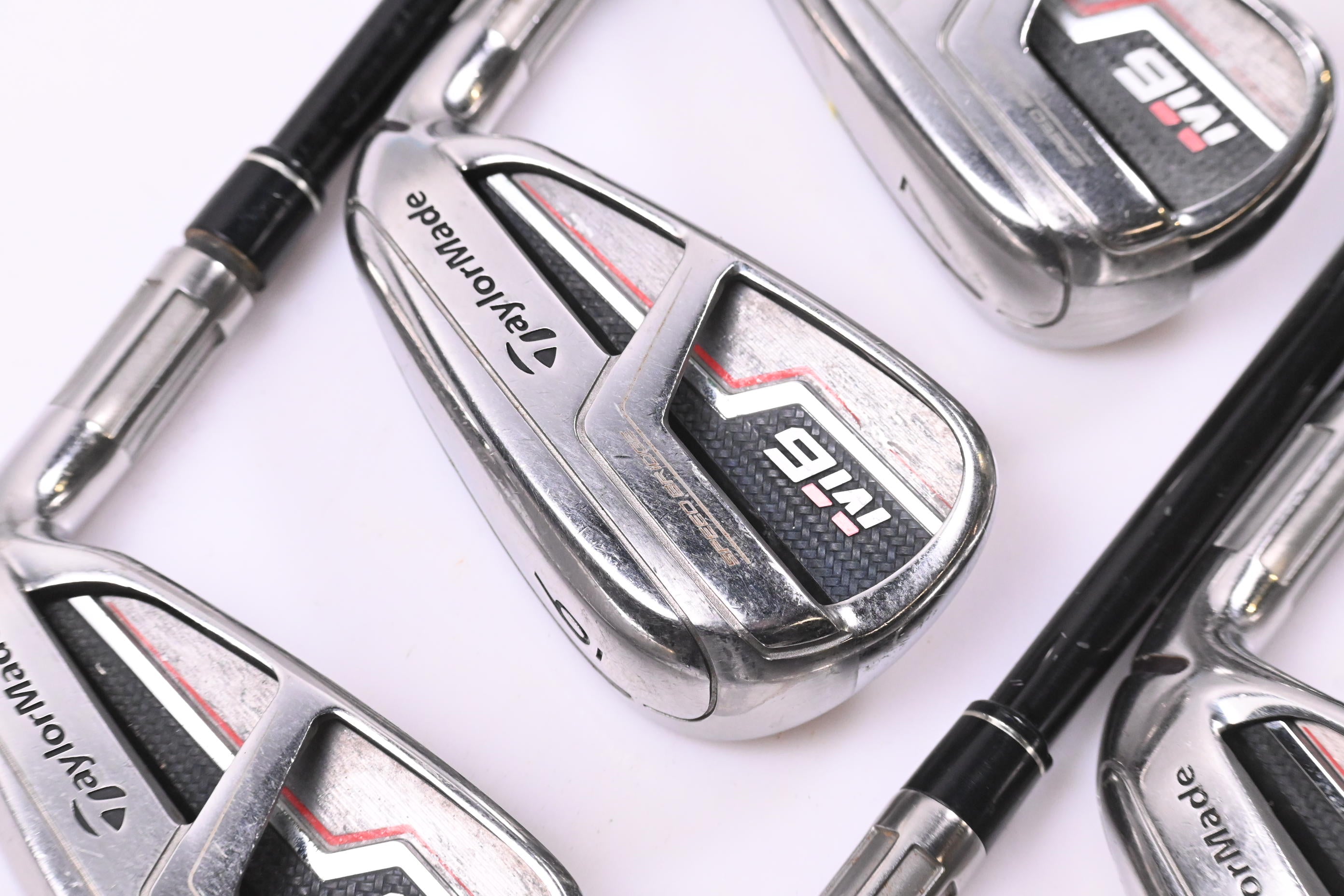 Taylormade M6 Irons / 5-PW+GW+SW / Regular Flex Fujikura Atmos Orange 6
