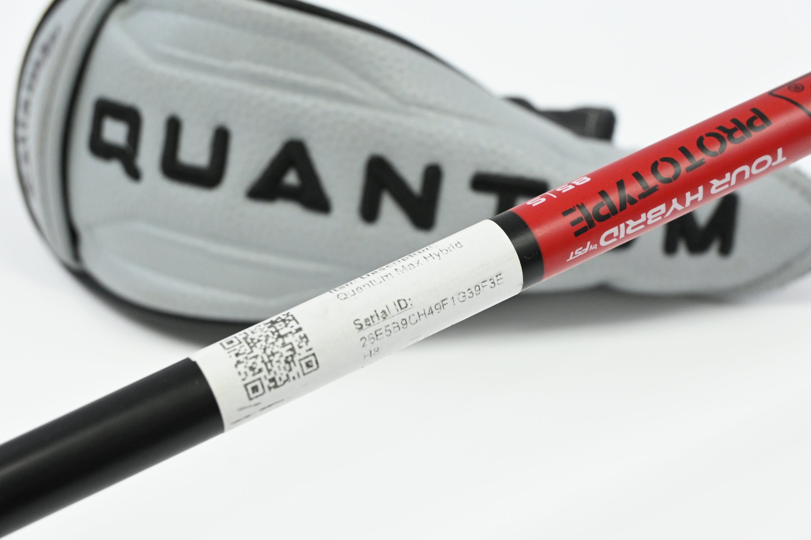 Callaway Quantum Max #3 Hybrid / 19 Degree / Stiff Flex KBS Prototype 85 Shaft