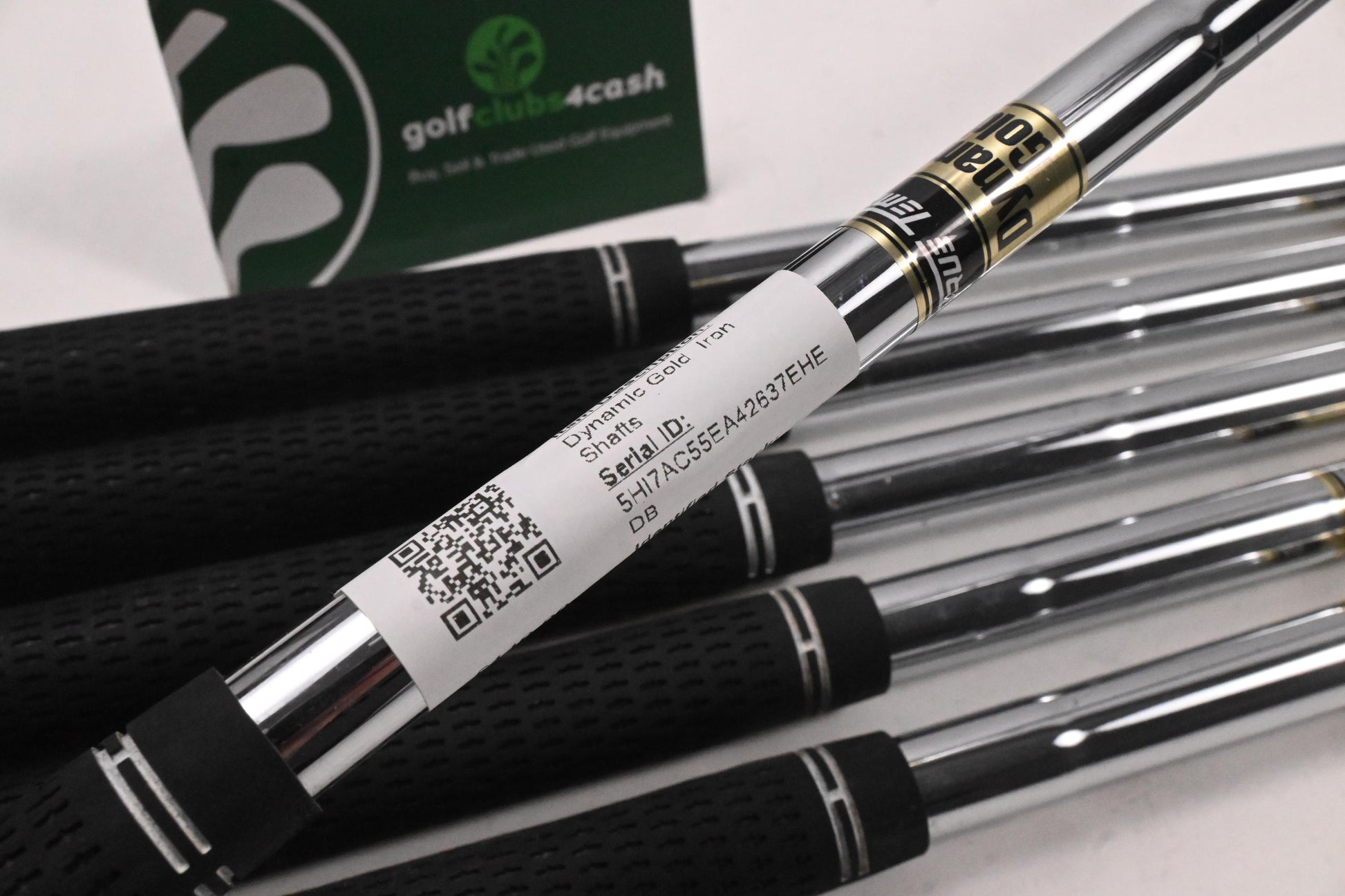 True Temper Dynamic Gold S300 Iron Shafts / Stiff Flex / Set Of 6 / .370 Tip